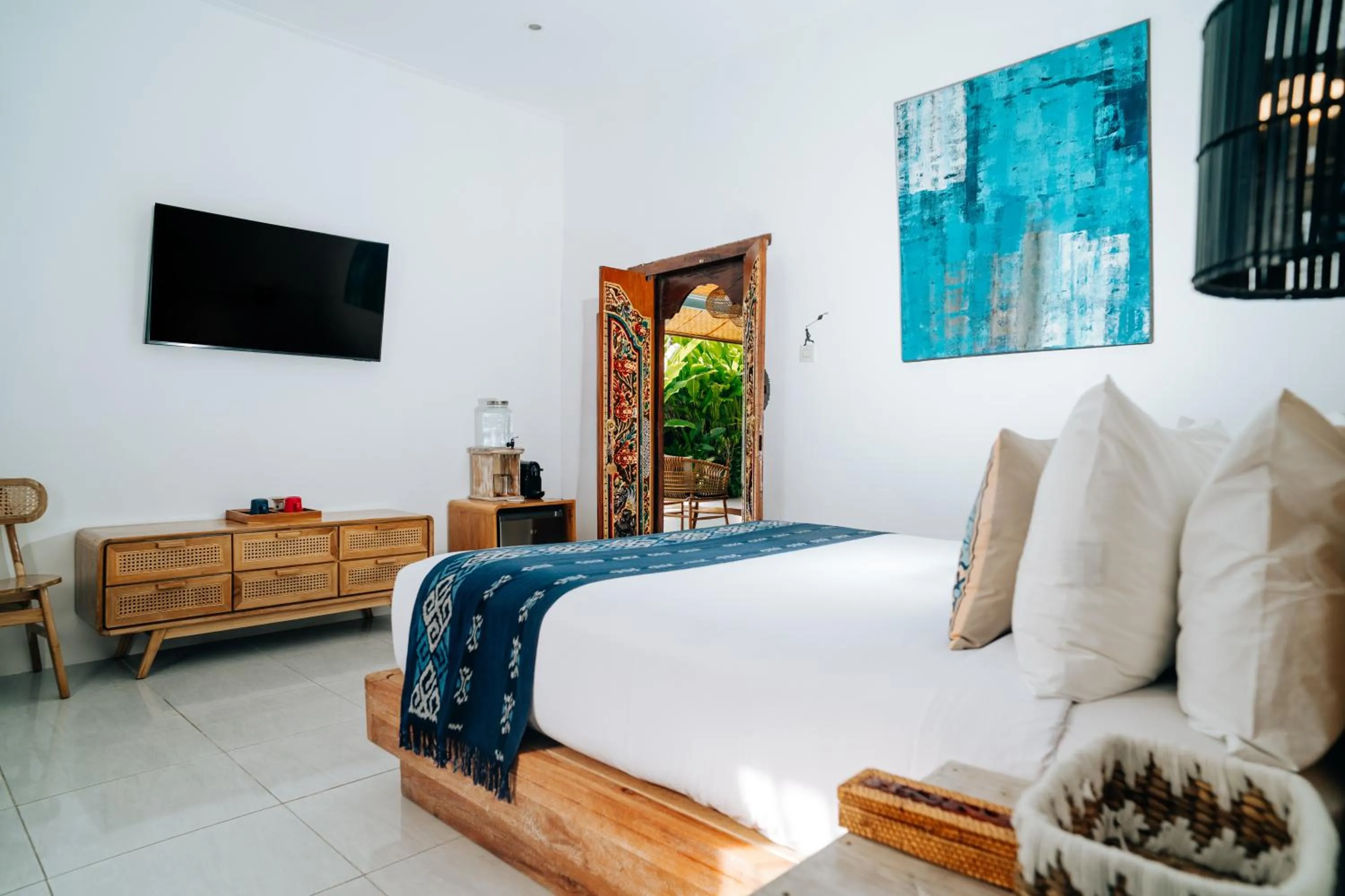 Bedroom, Bed in Sanur House