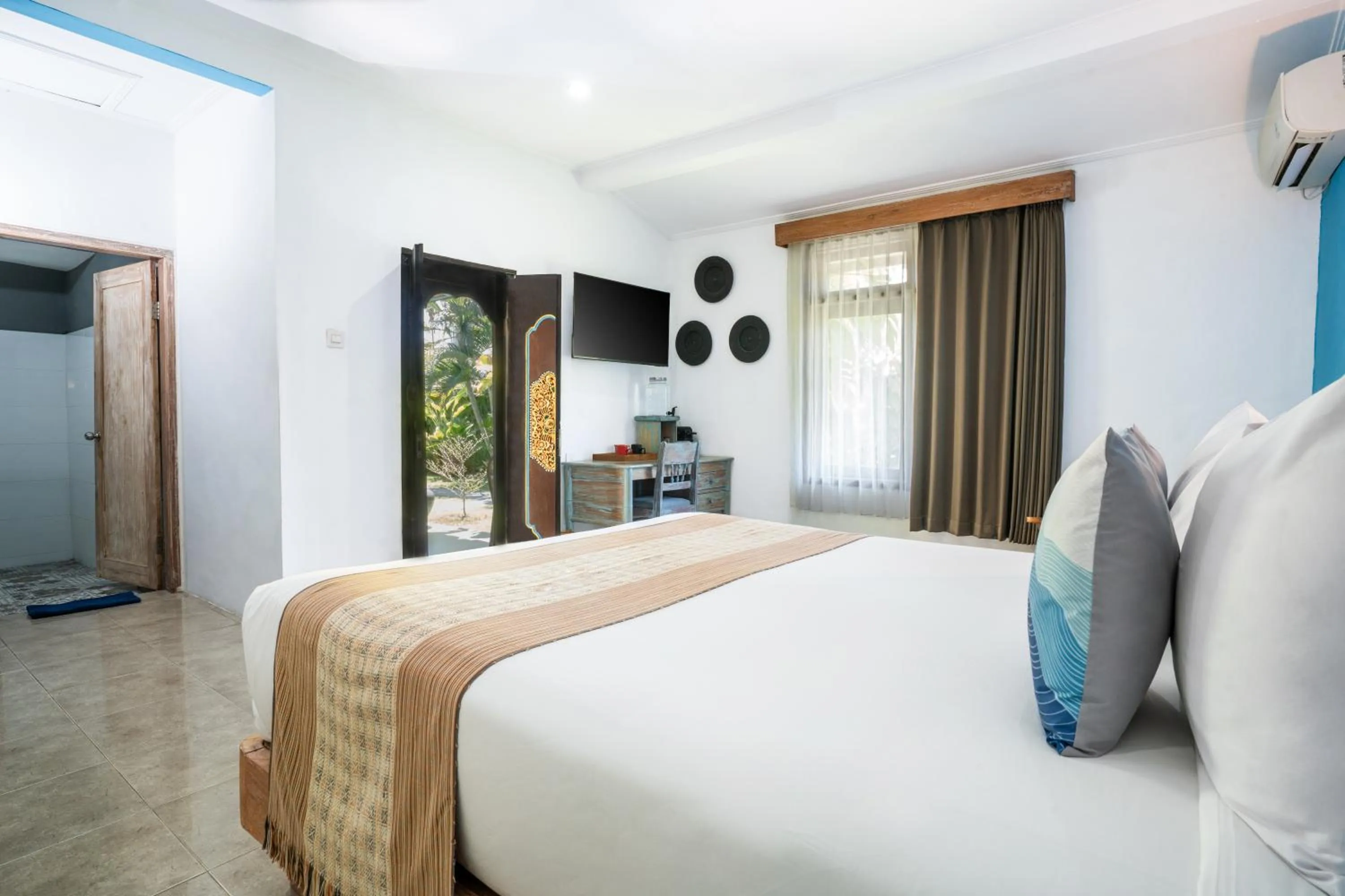 Bedroom, Bed in Sanur House