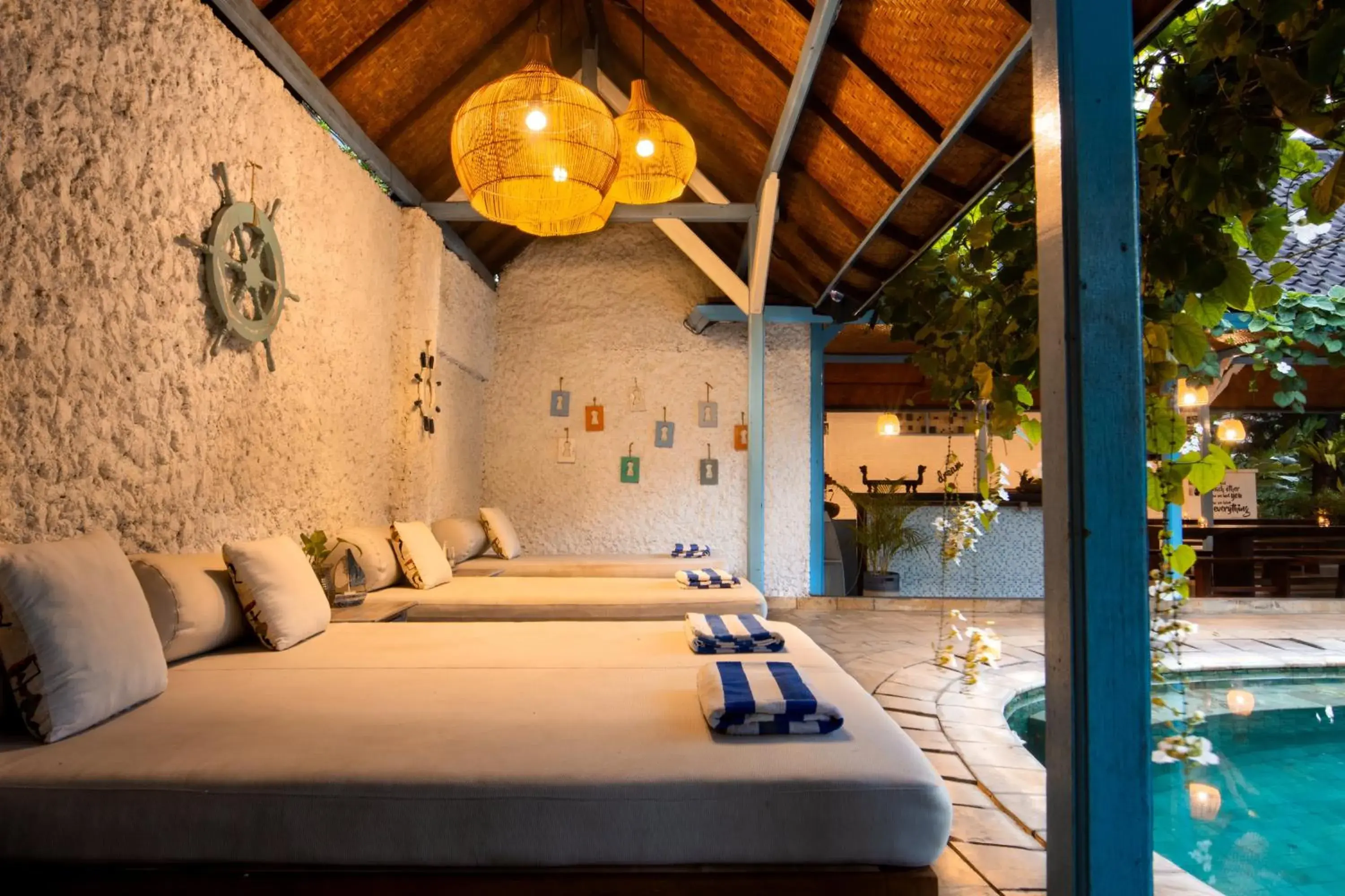 Swimming pool, Bed in Sanur House Swimming pool, Bed in Sanur House