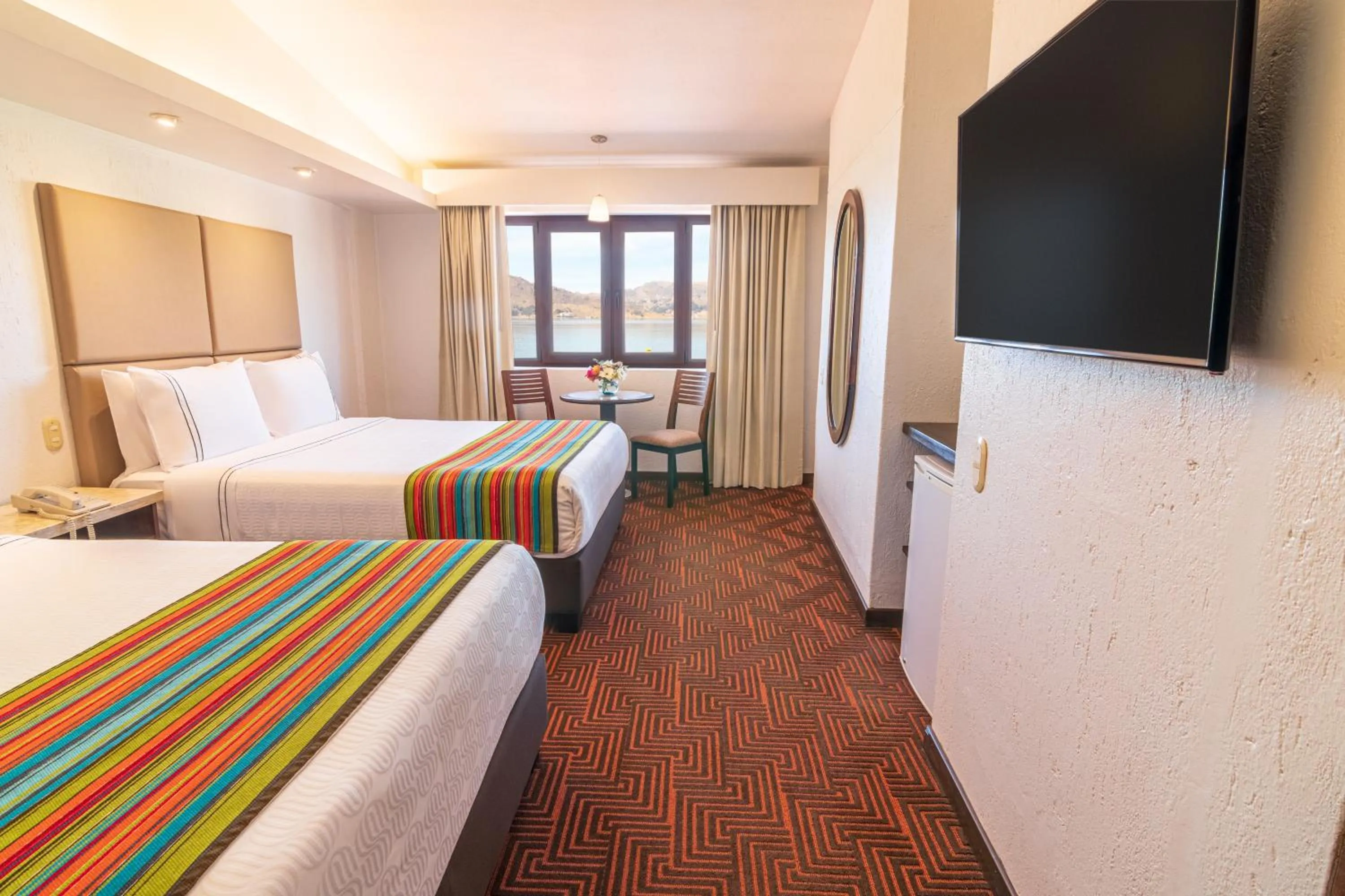 Bed in Sonesta Posadas del Inca Puno