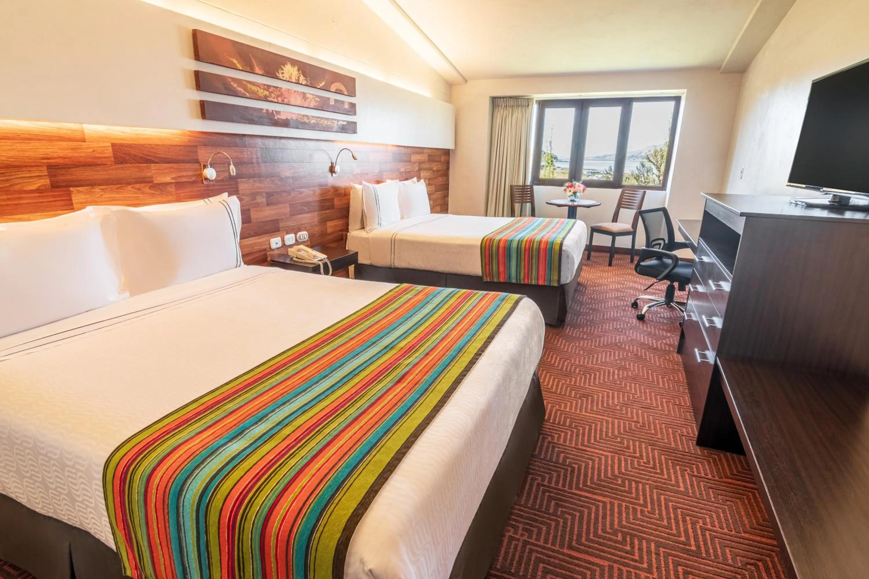 Bed in Sonesta Posadas del Inca Puno