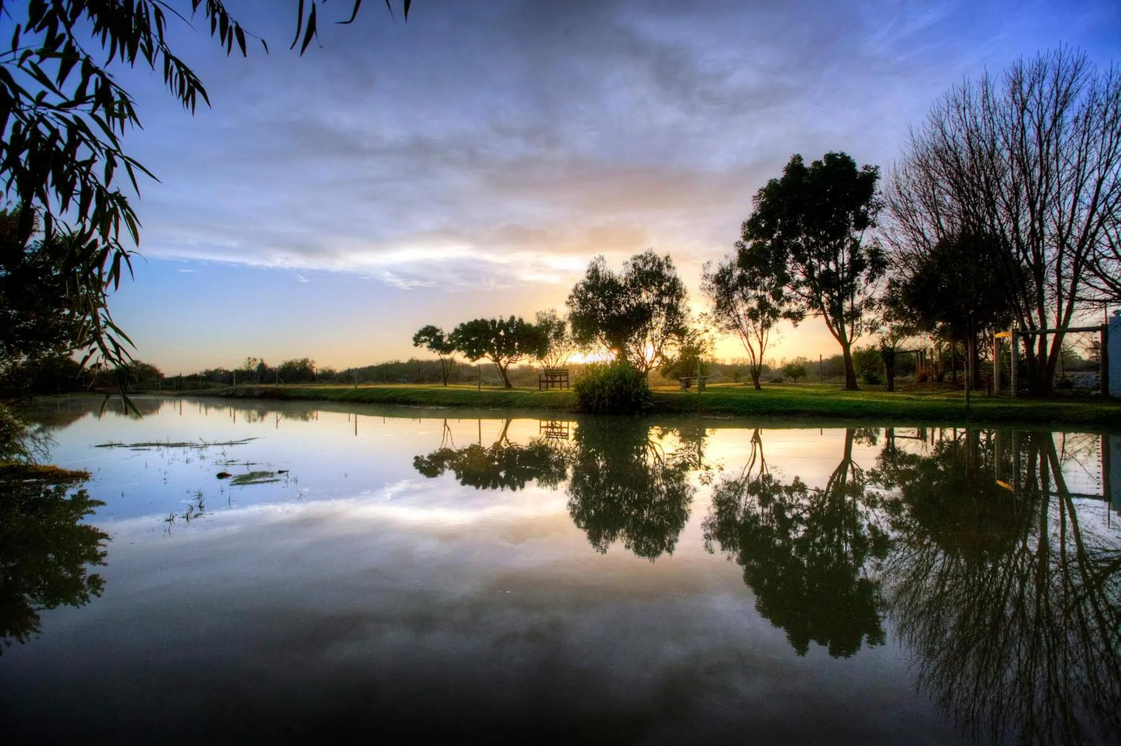 Garden in De Old Drift Guest Farm