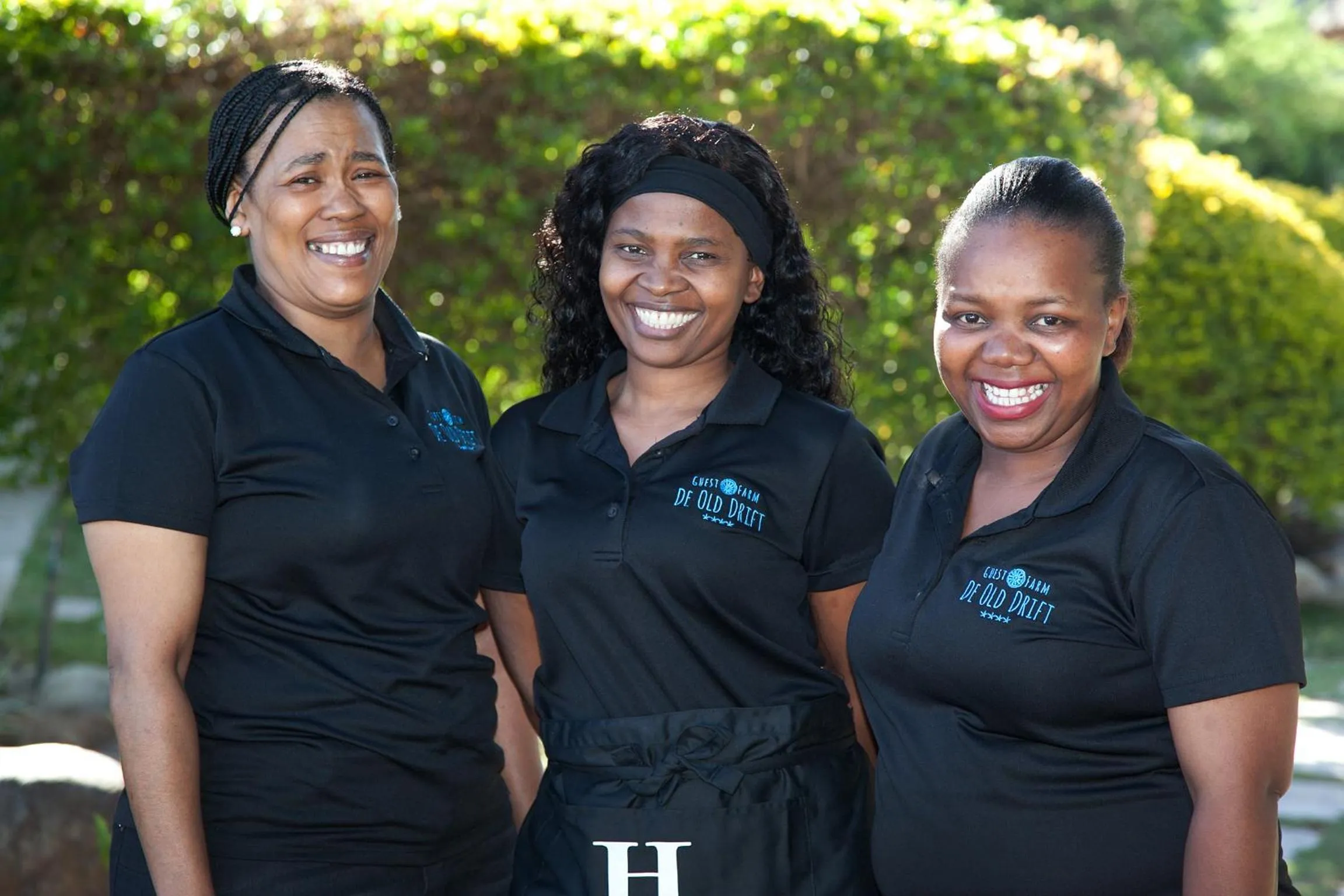 Staff in De Old Drift Guest Farm