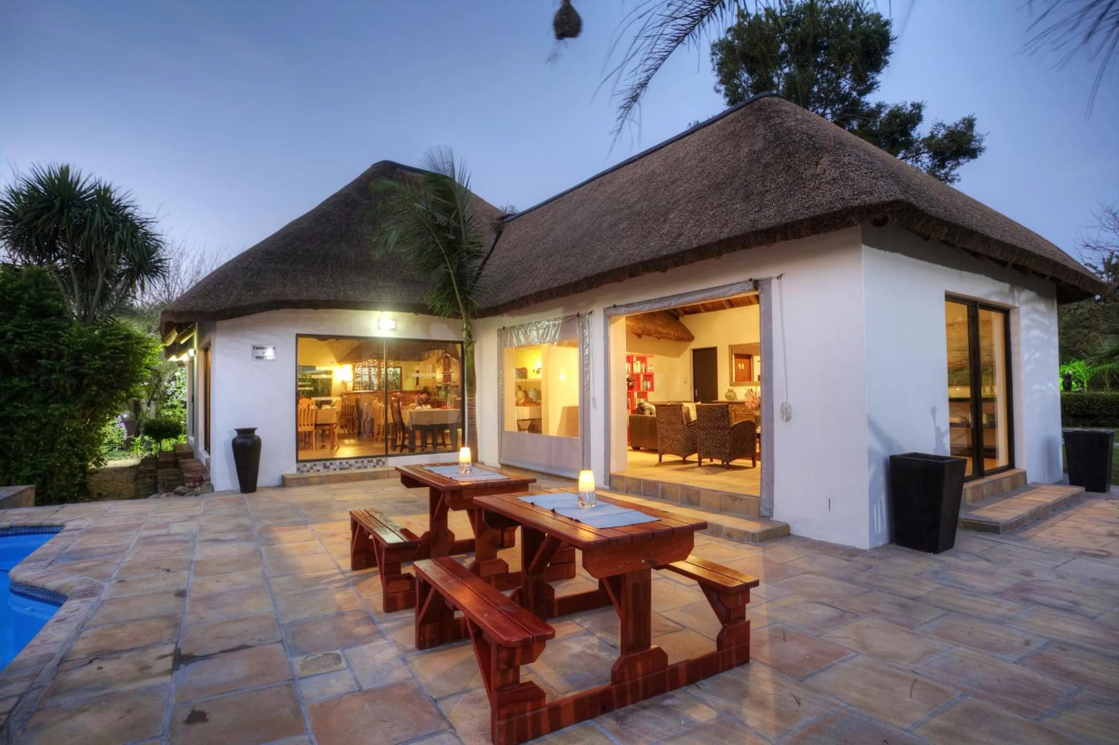 Lounge or bar in De Old Drift Guest Farm