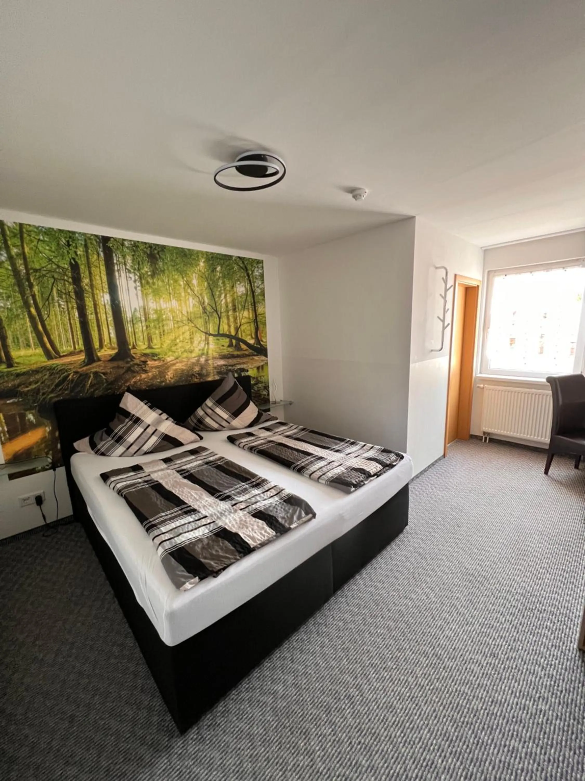 Bed in Gäste & Seminarhaus Harz