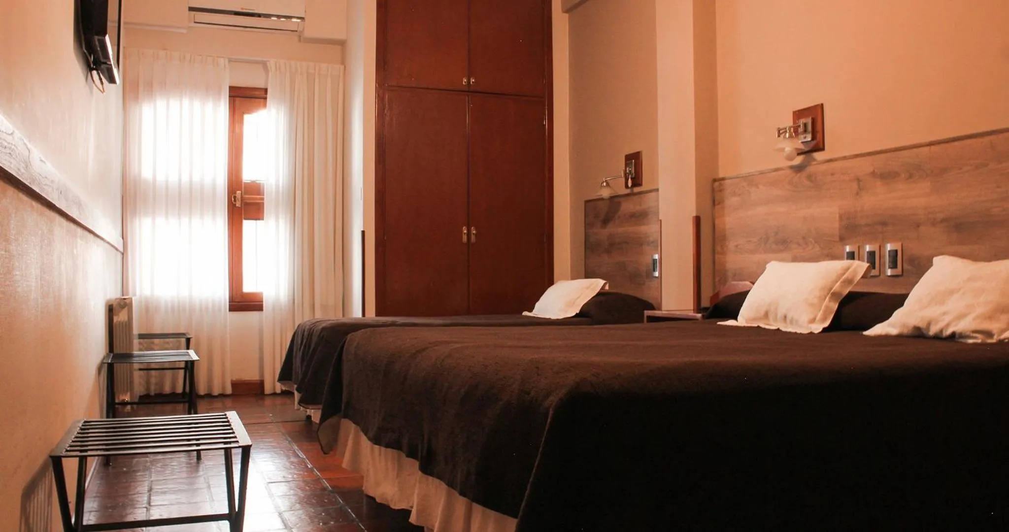 Bed in Hotel Los Sauces