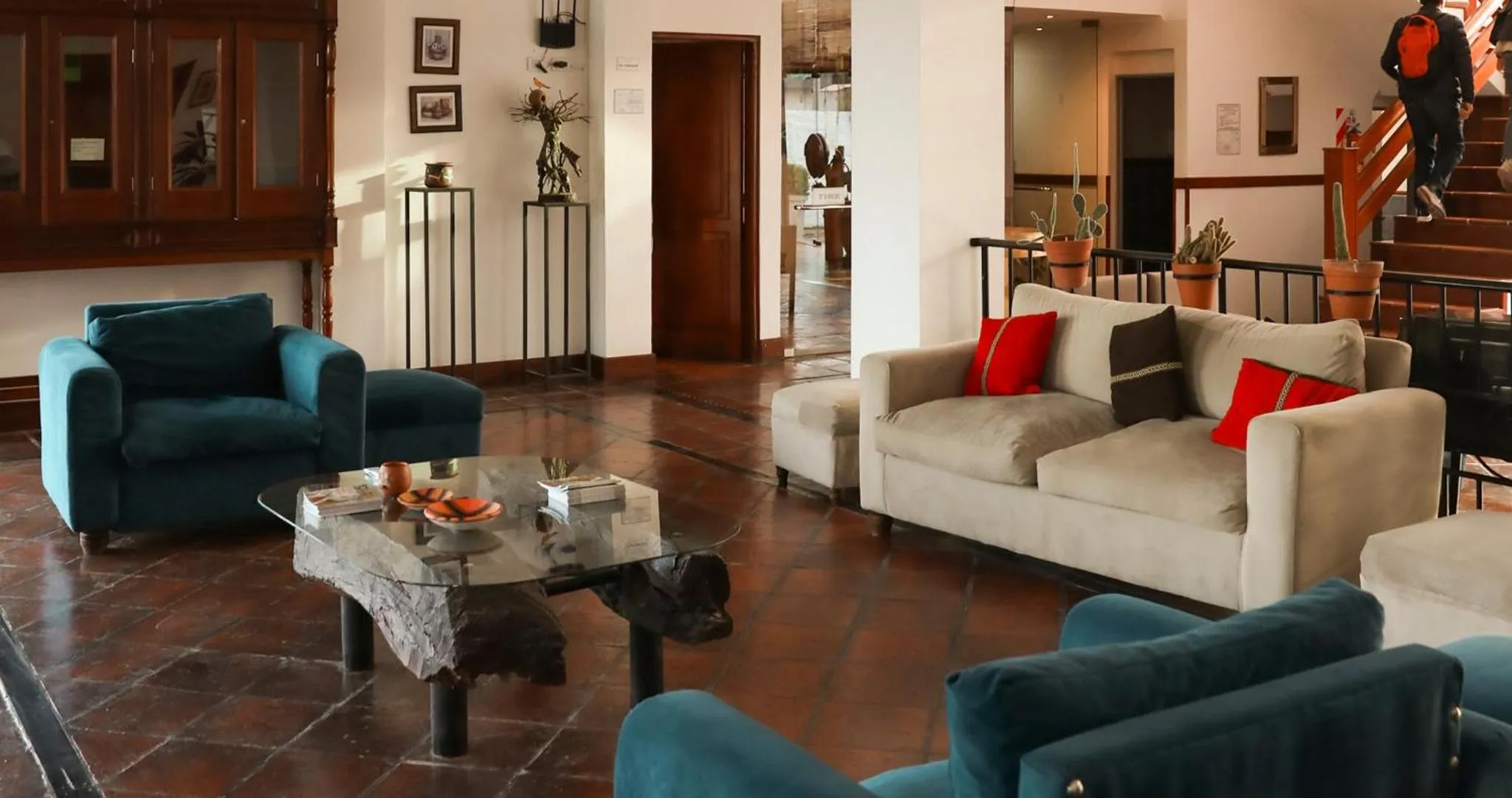 Living room in Hotel Los Sauces