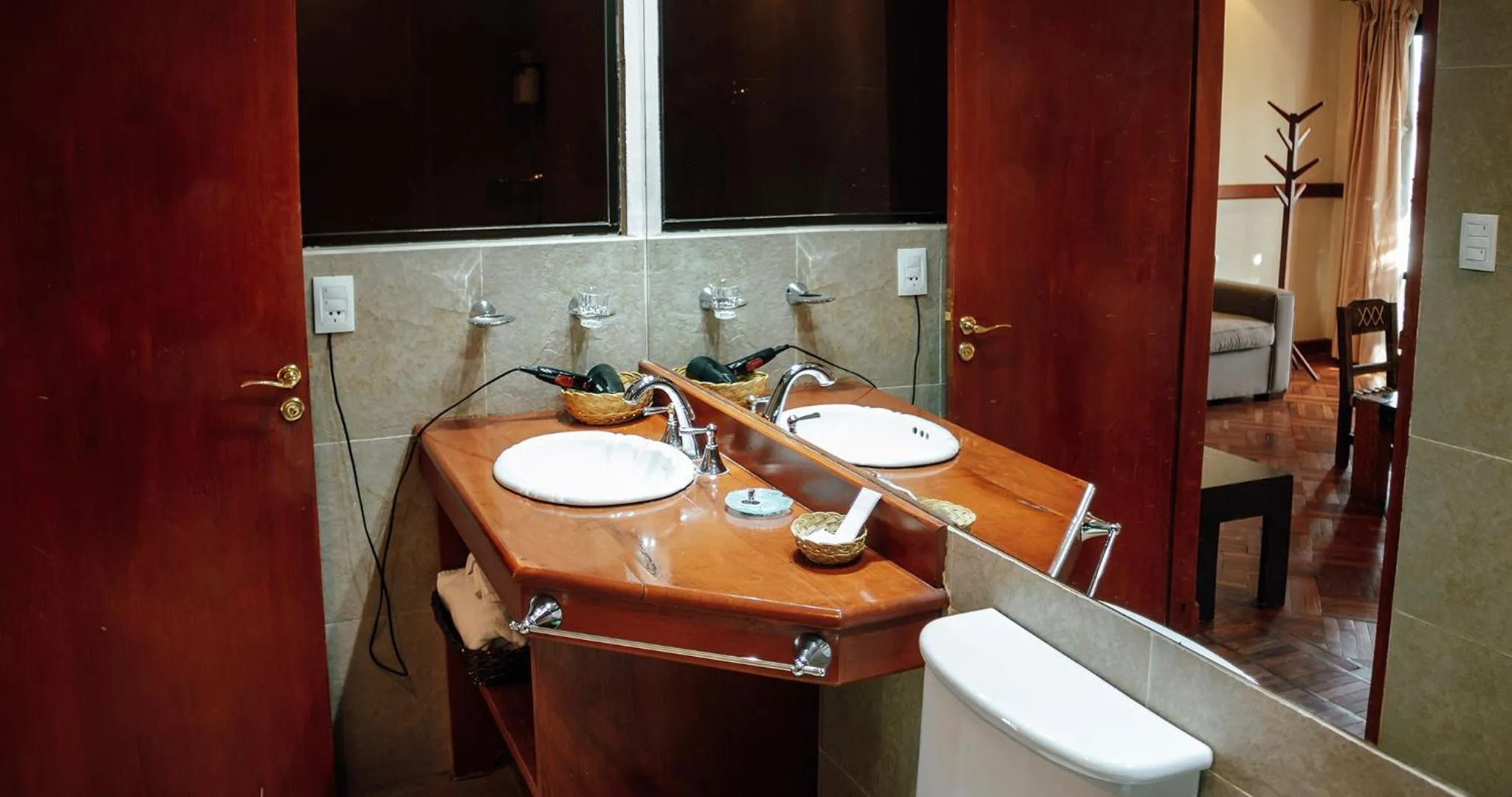 Bathroom in Hotel Los Sauces