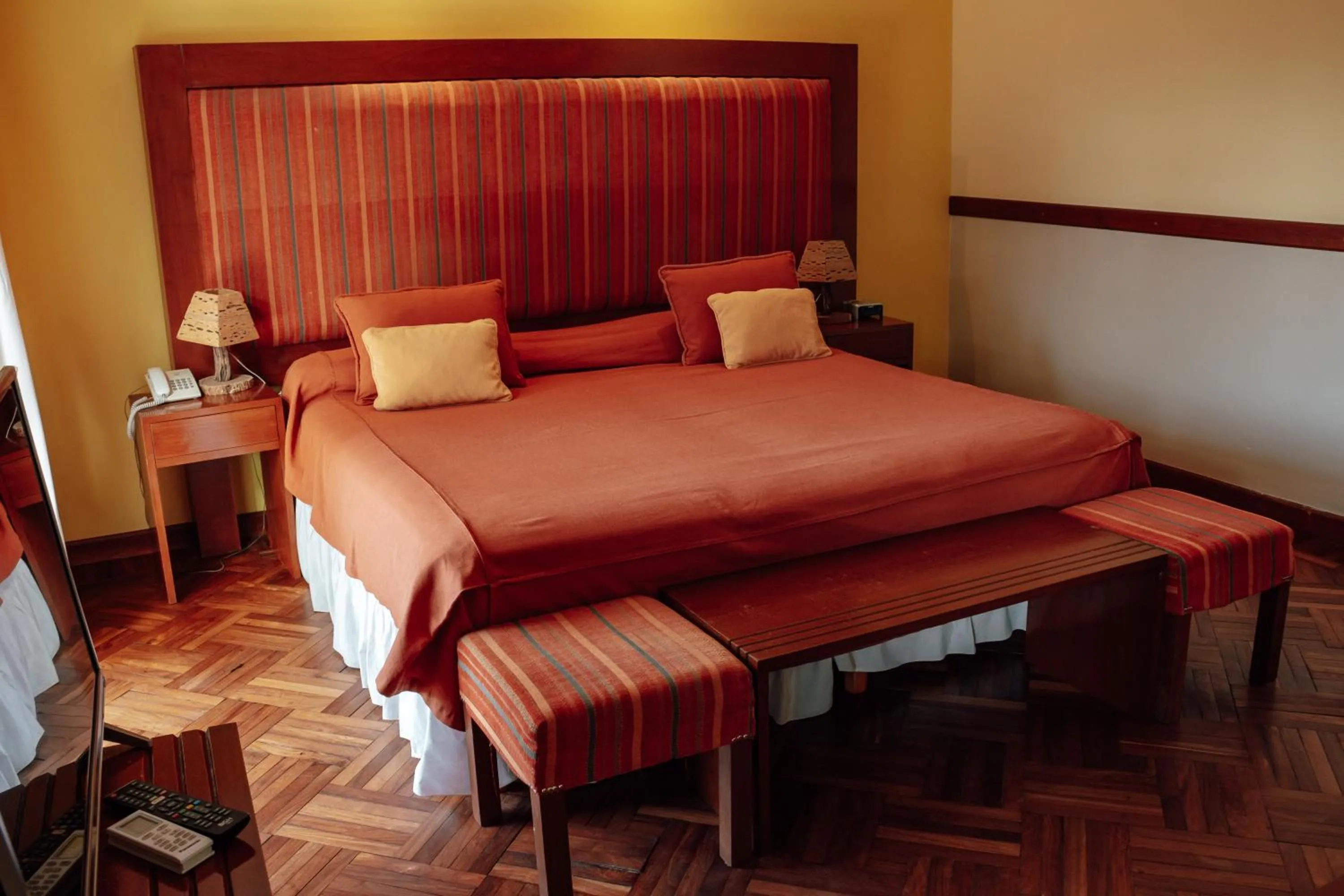 Bed in Hotel Los Sauces