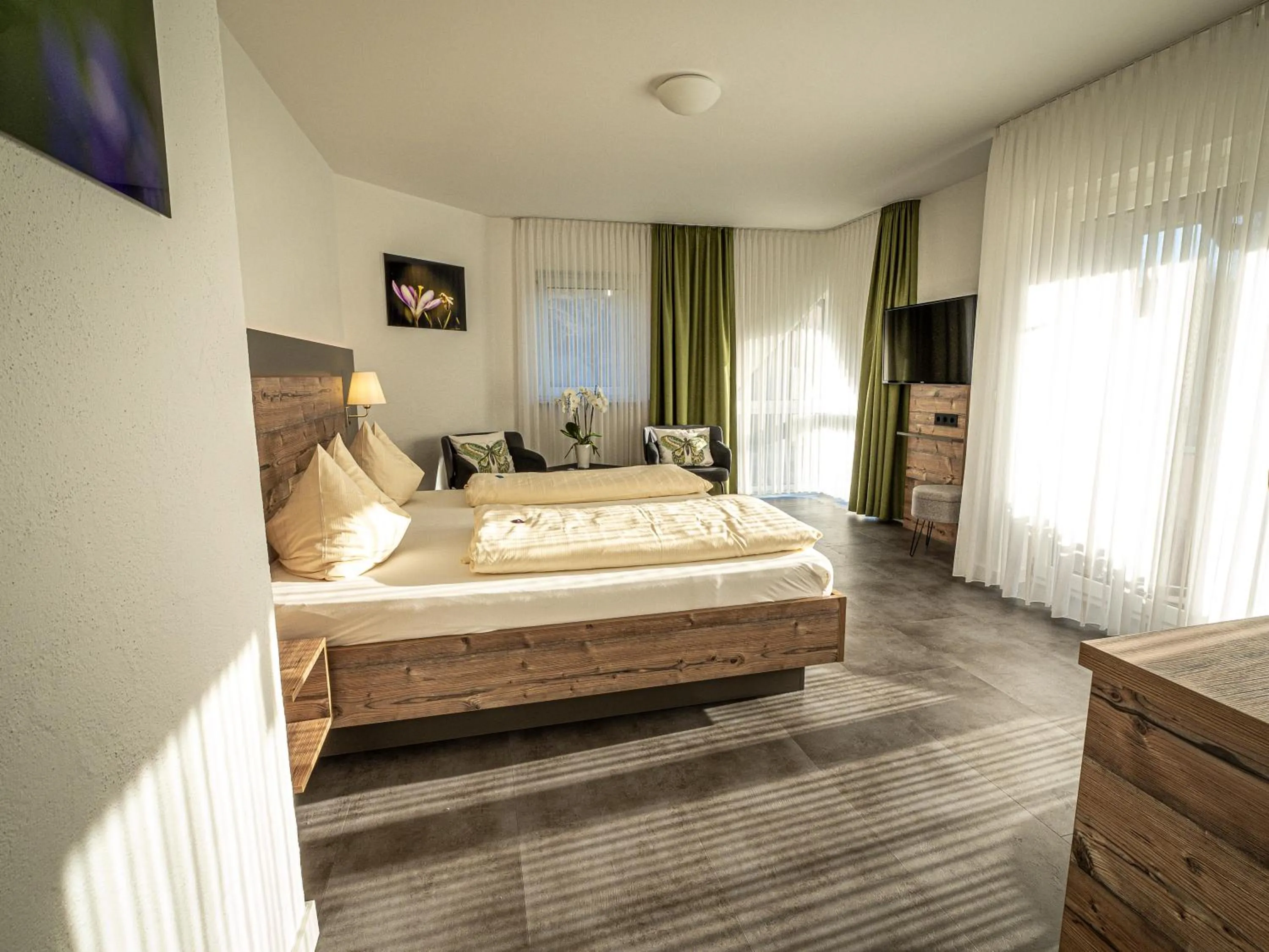 Bed in Hotel- Restaurant Zum Schwan