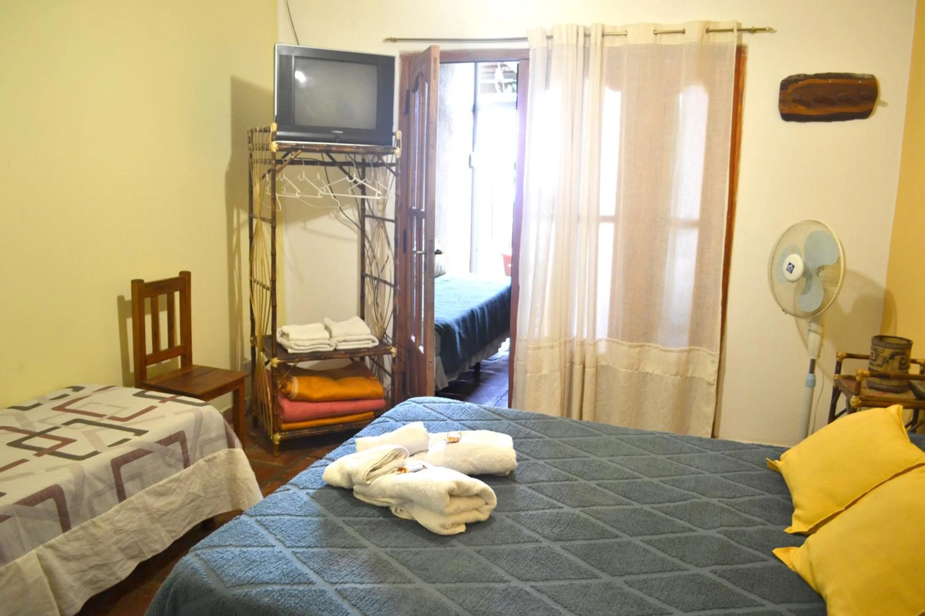 Bed in Apart Hotel Ñusta