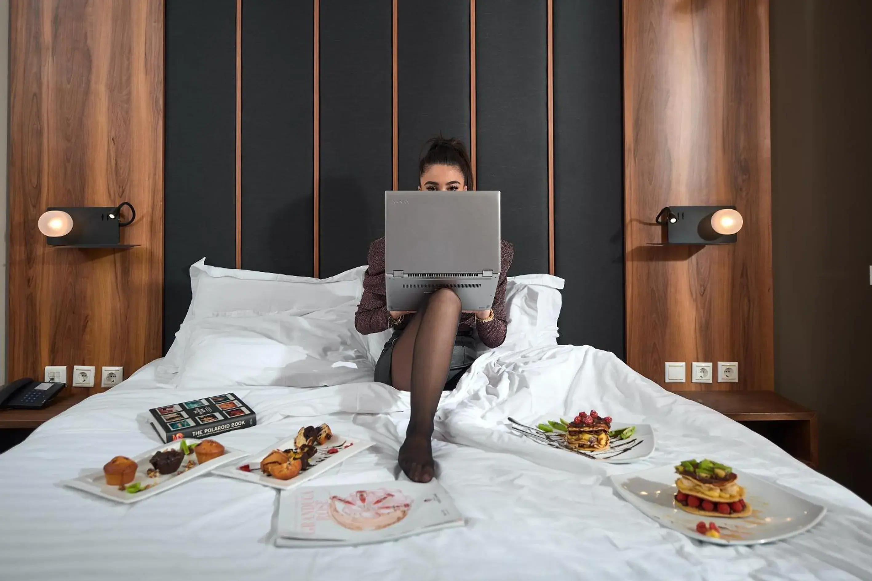 Bed in Royal Hotel Thessaloniki Bed in Royal Hotel Thessaloniki