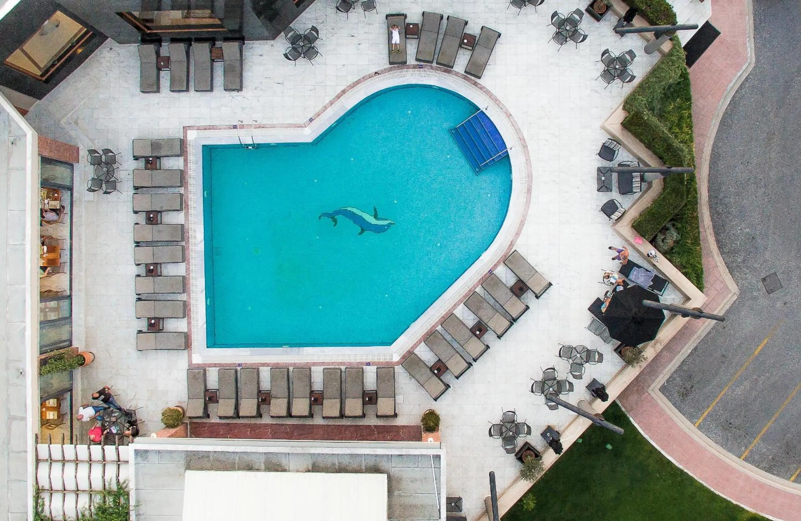Bird's eye view in Royal Hotel Thessaloniki