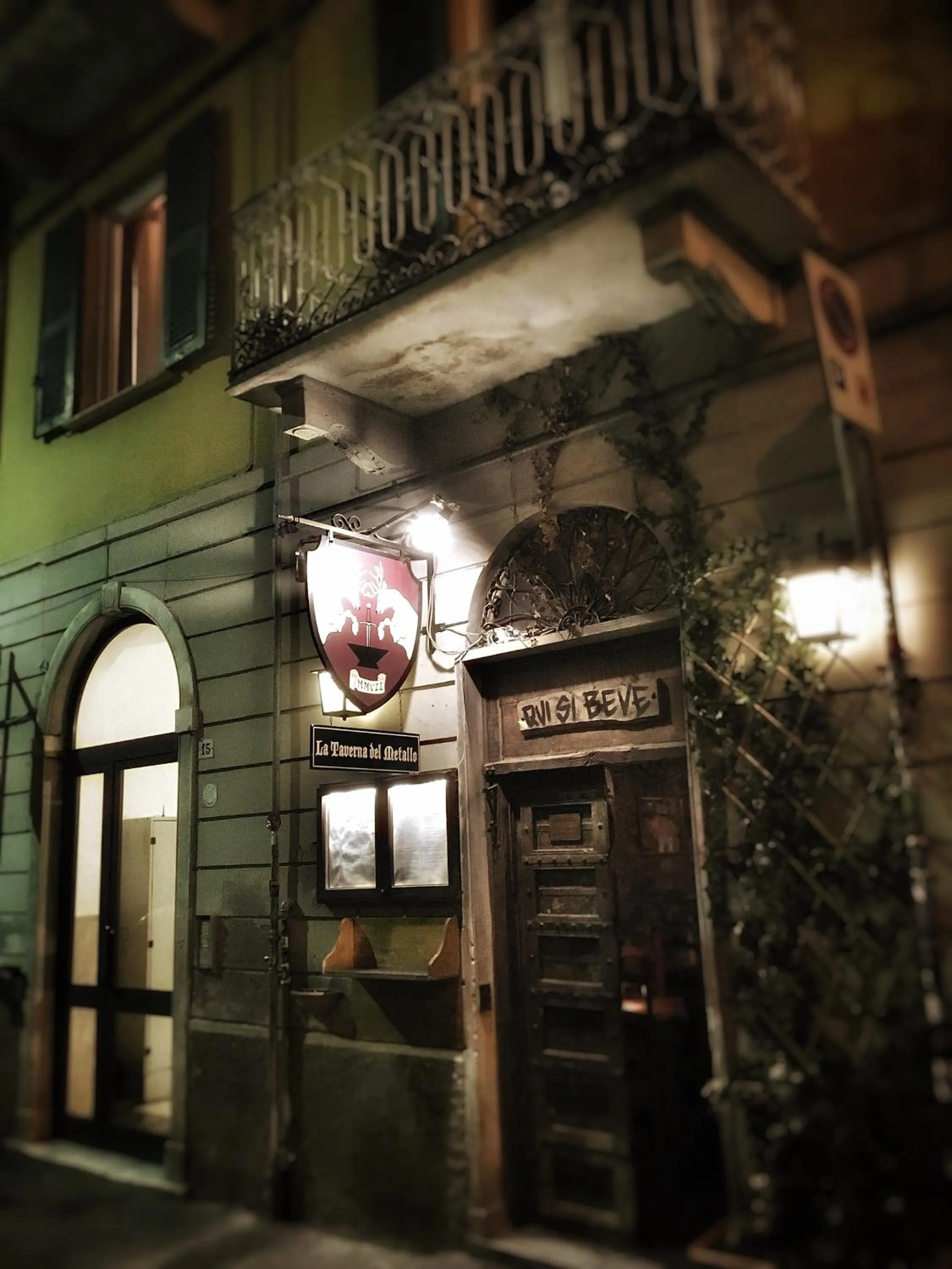 Restaurant/places to eat in La Taverna del Metallo Rooms