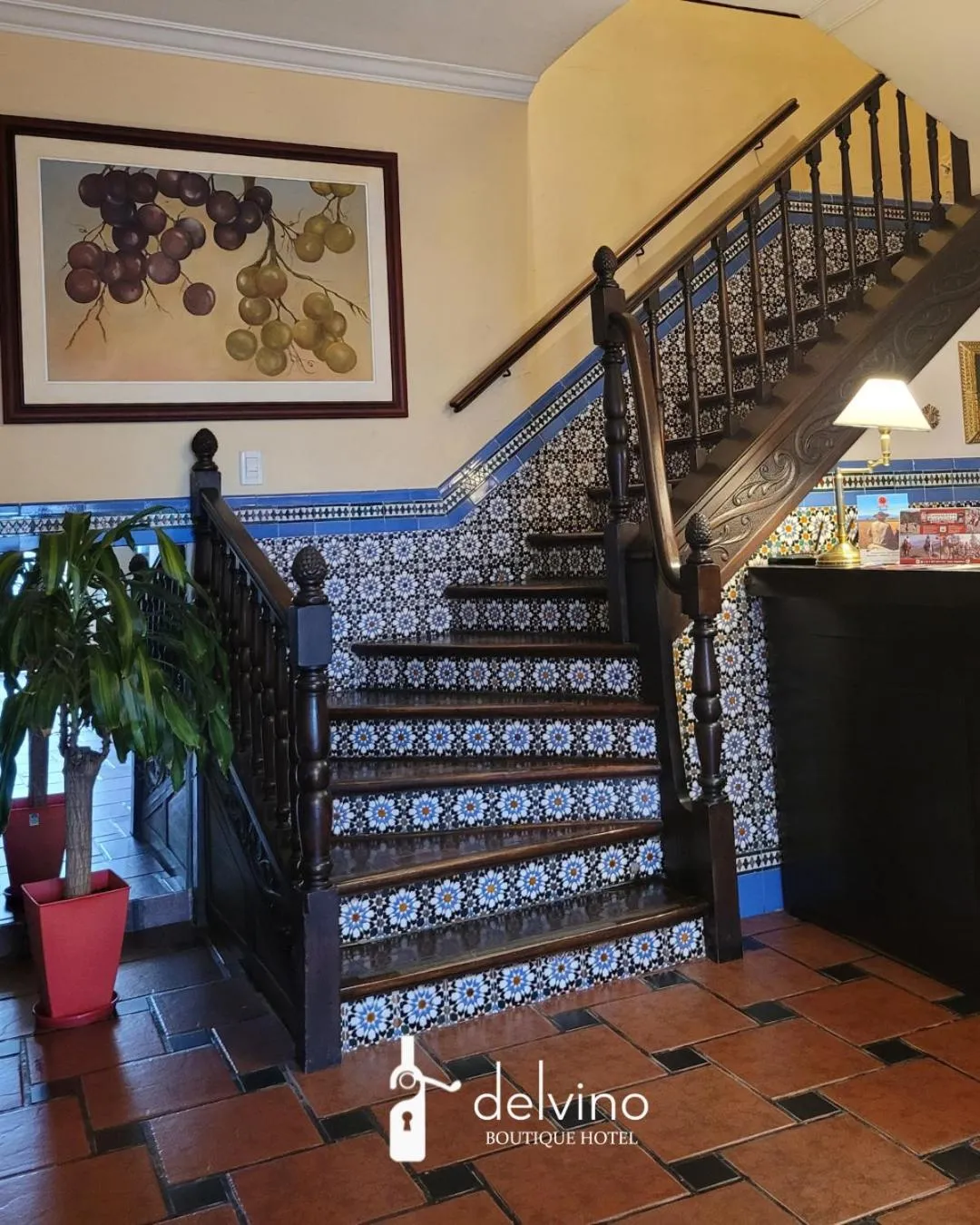 Lobby or reception in Delvino Boutique Hotel