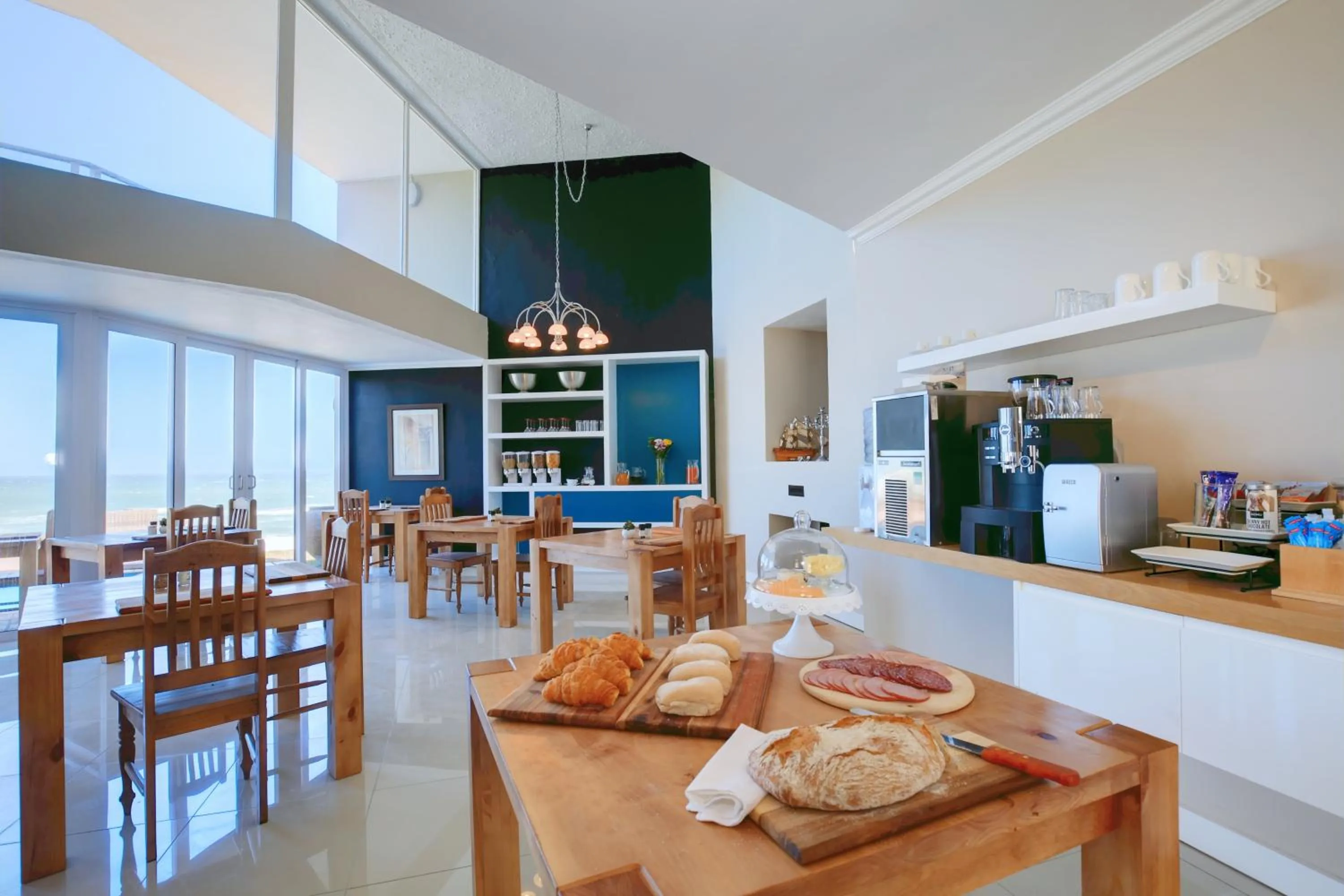 Buffet breakfast in Dune Villa Wilderness