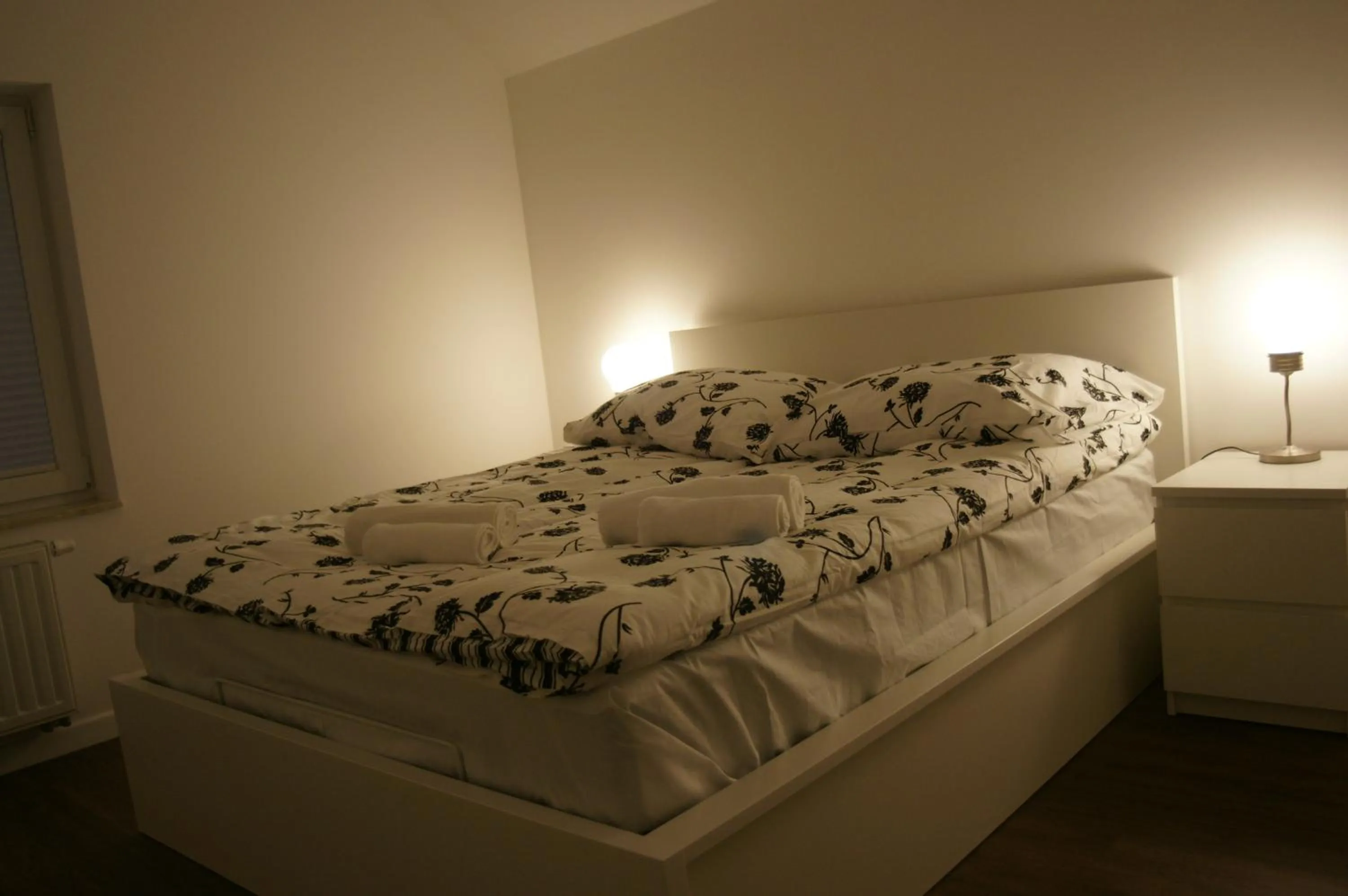 Bed in Q Apartamenty