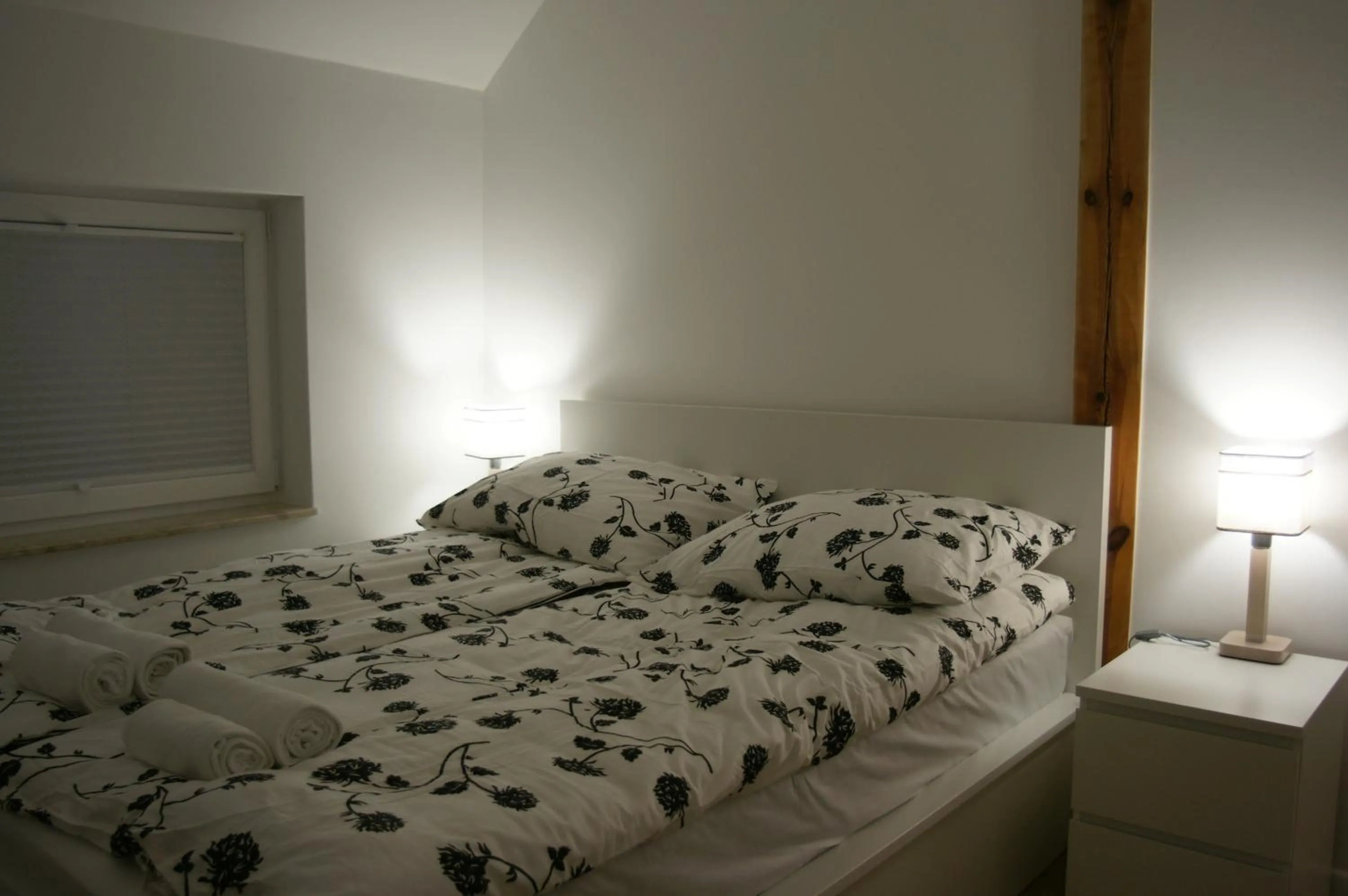 Bed in Q Apartamenty