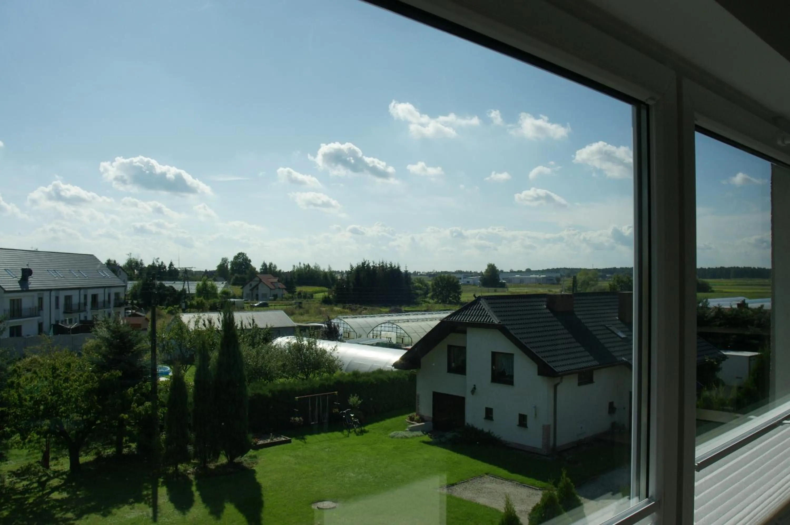 Garden view in Q Apartamenty