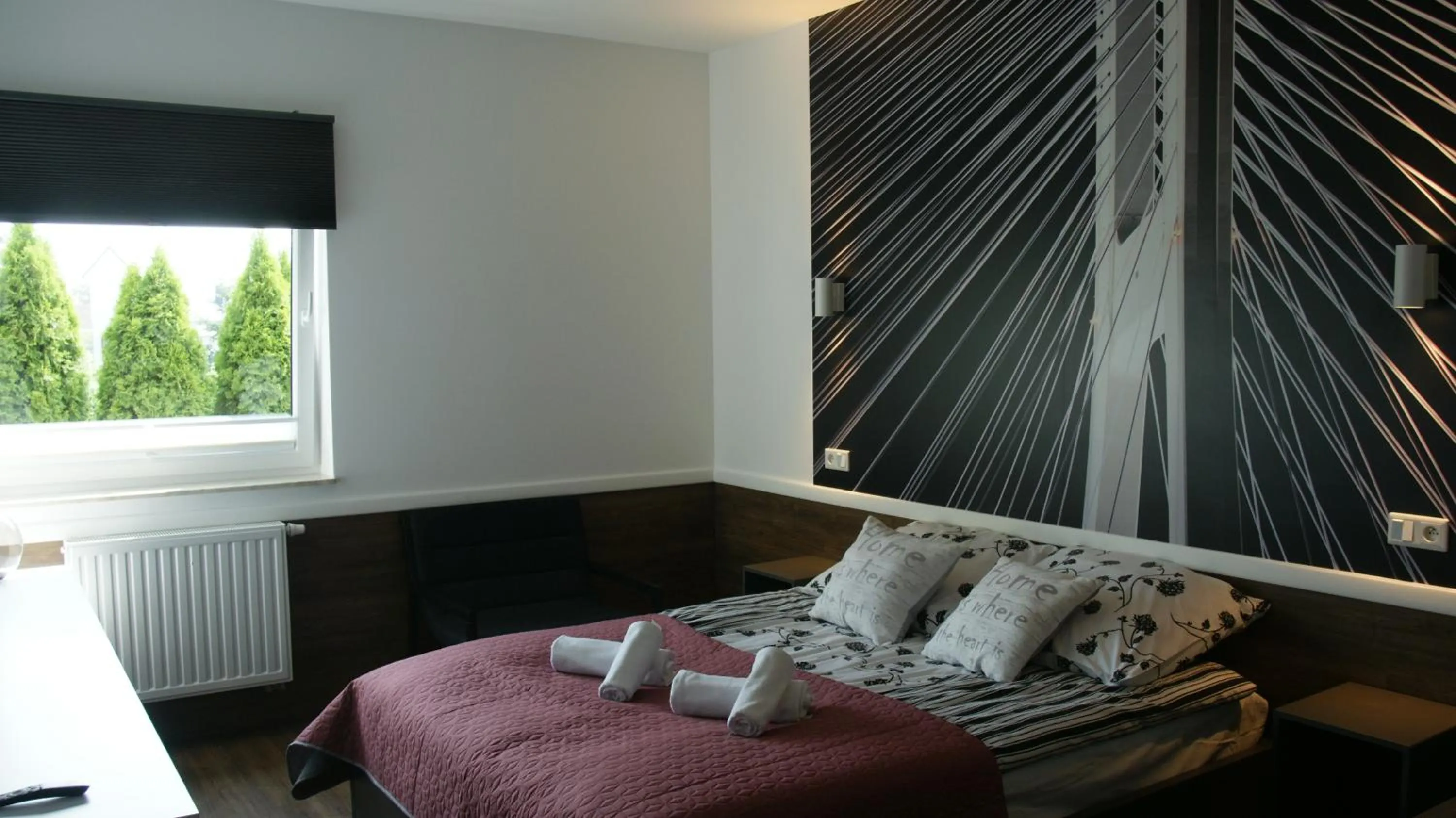 Photo of the whole room, Bed in Q Apartamenty