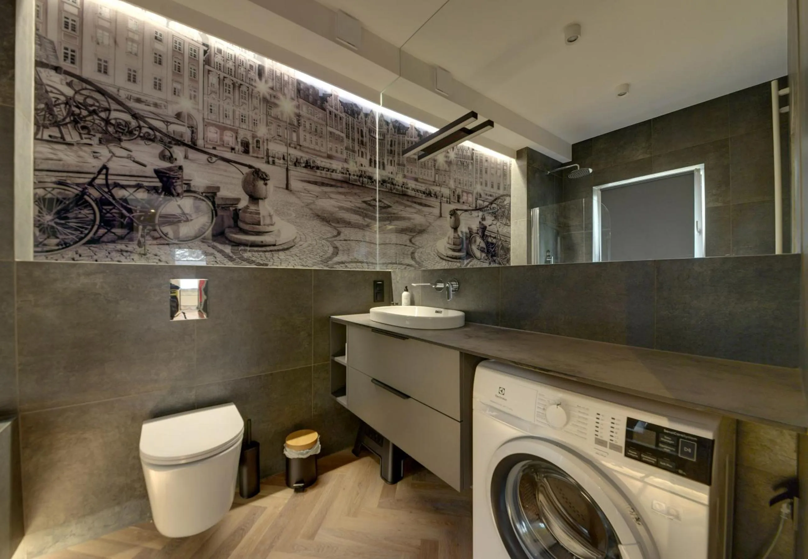 Bathroom in Q Apartamenty