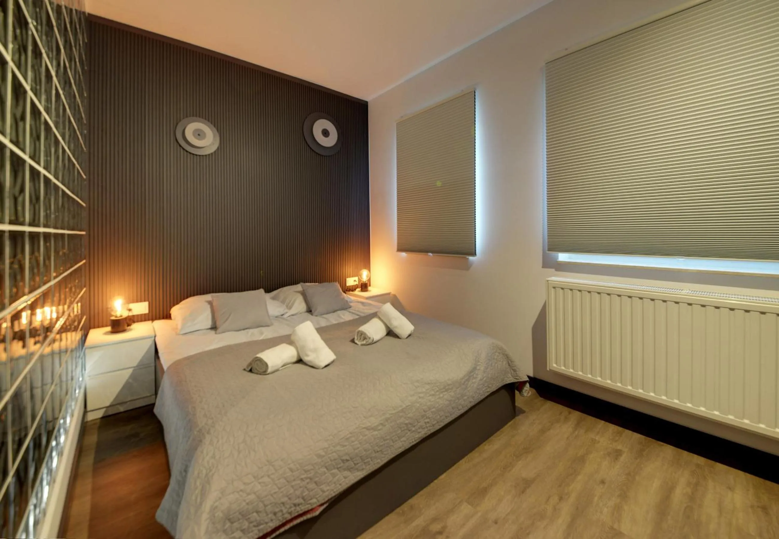 Bed in Q Apartamenty