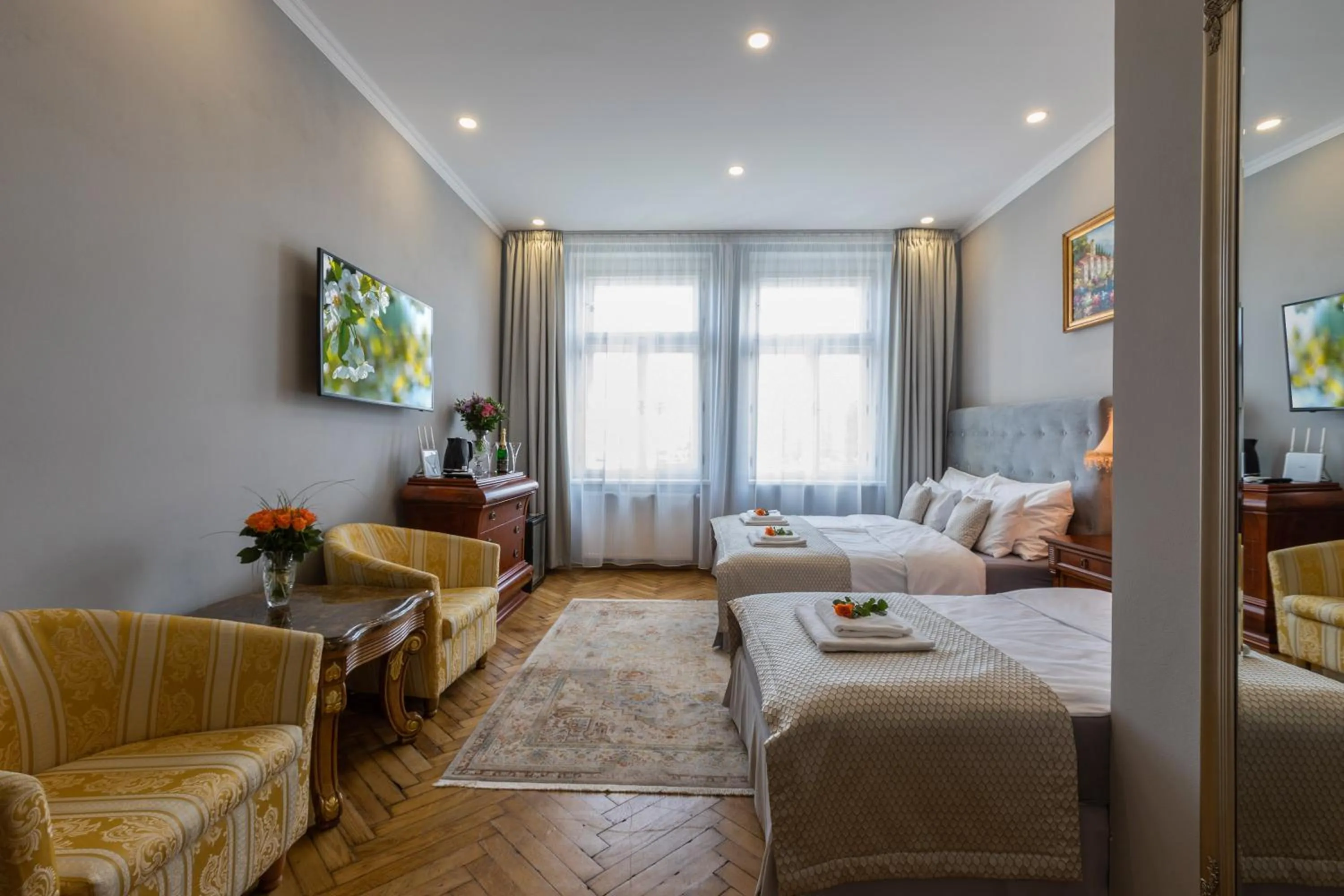 Bed in SlaBur Residence