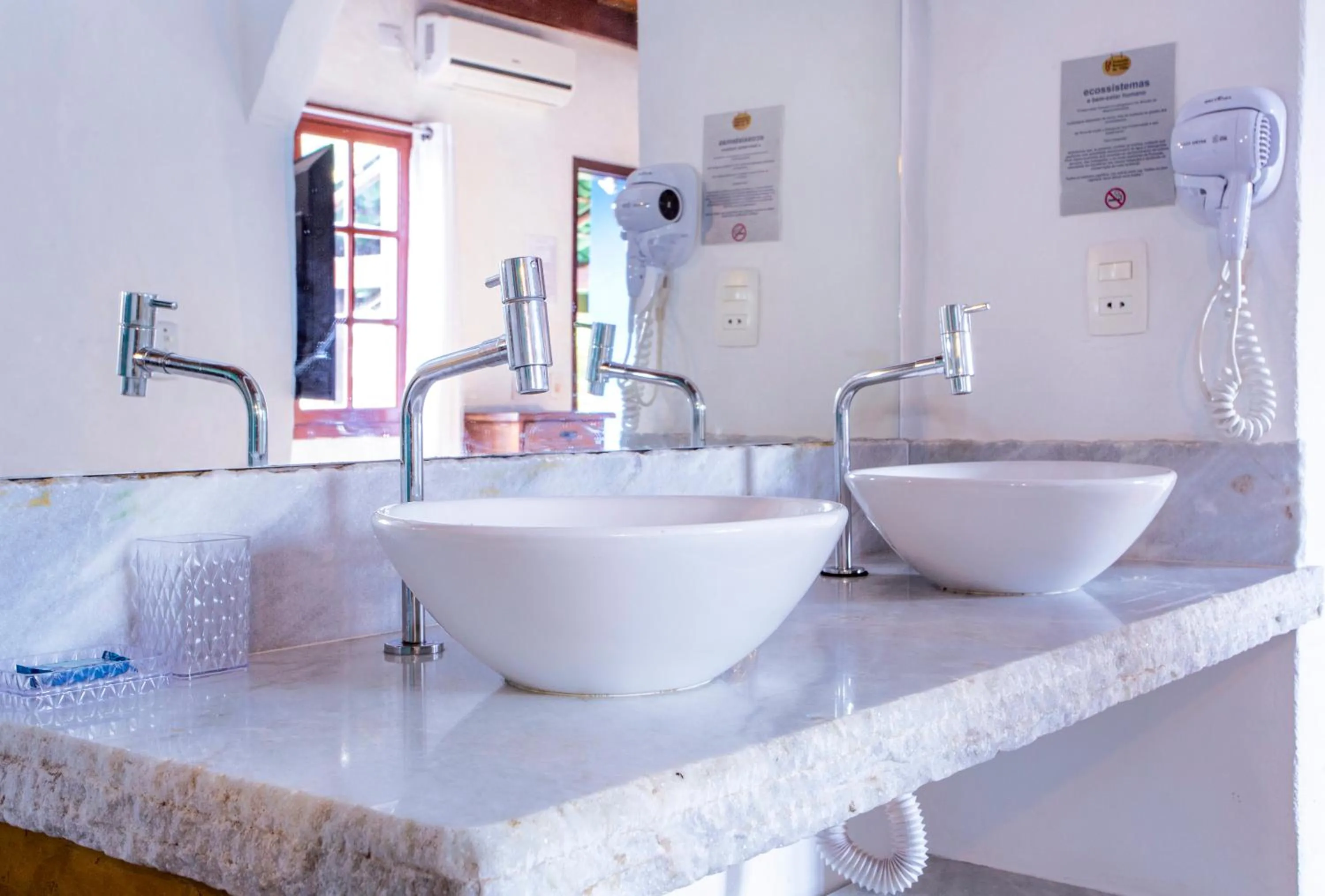 Bathroom in Pousada Recanto da Villa