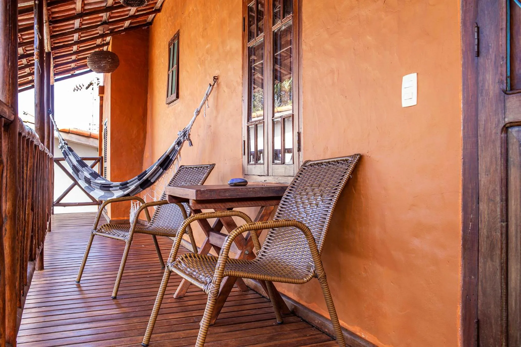 Balcony/Terrace in Pousada Recanto da Villa