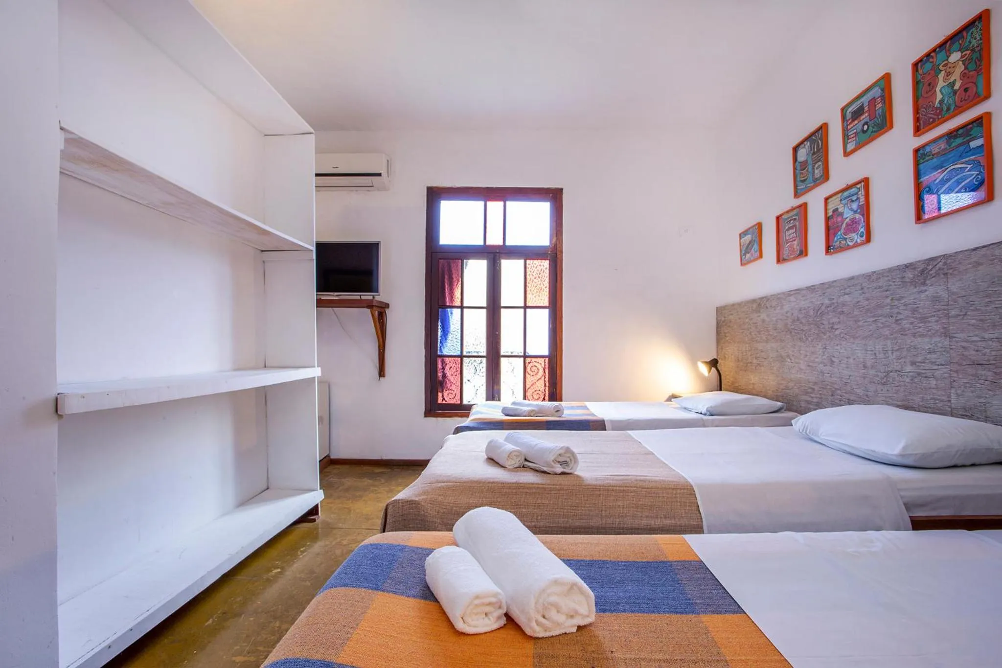 Bed in Pousada Recanto da Villa