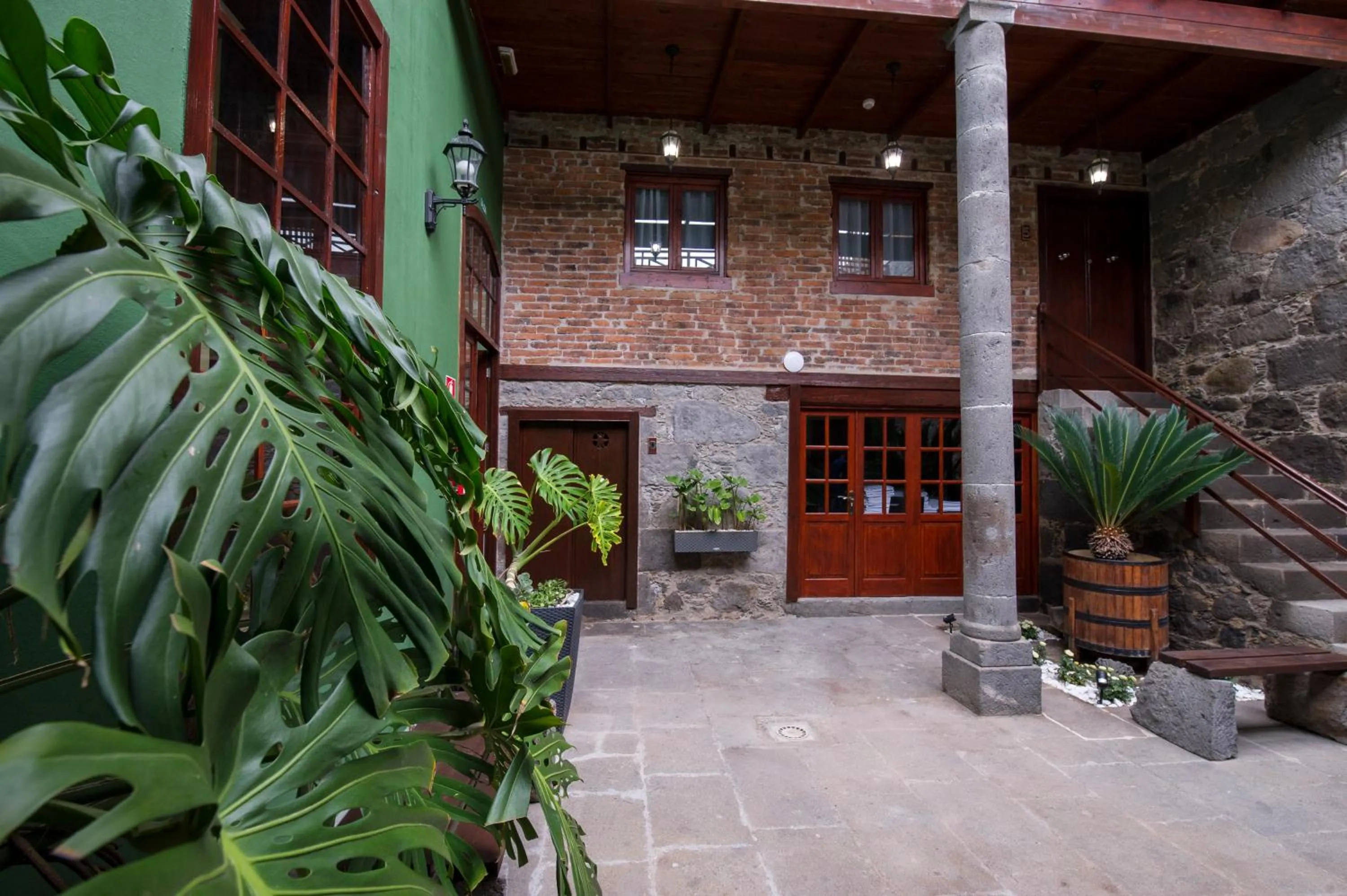 Balcony/Terrace in Hotel Emblemático Arucas