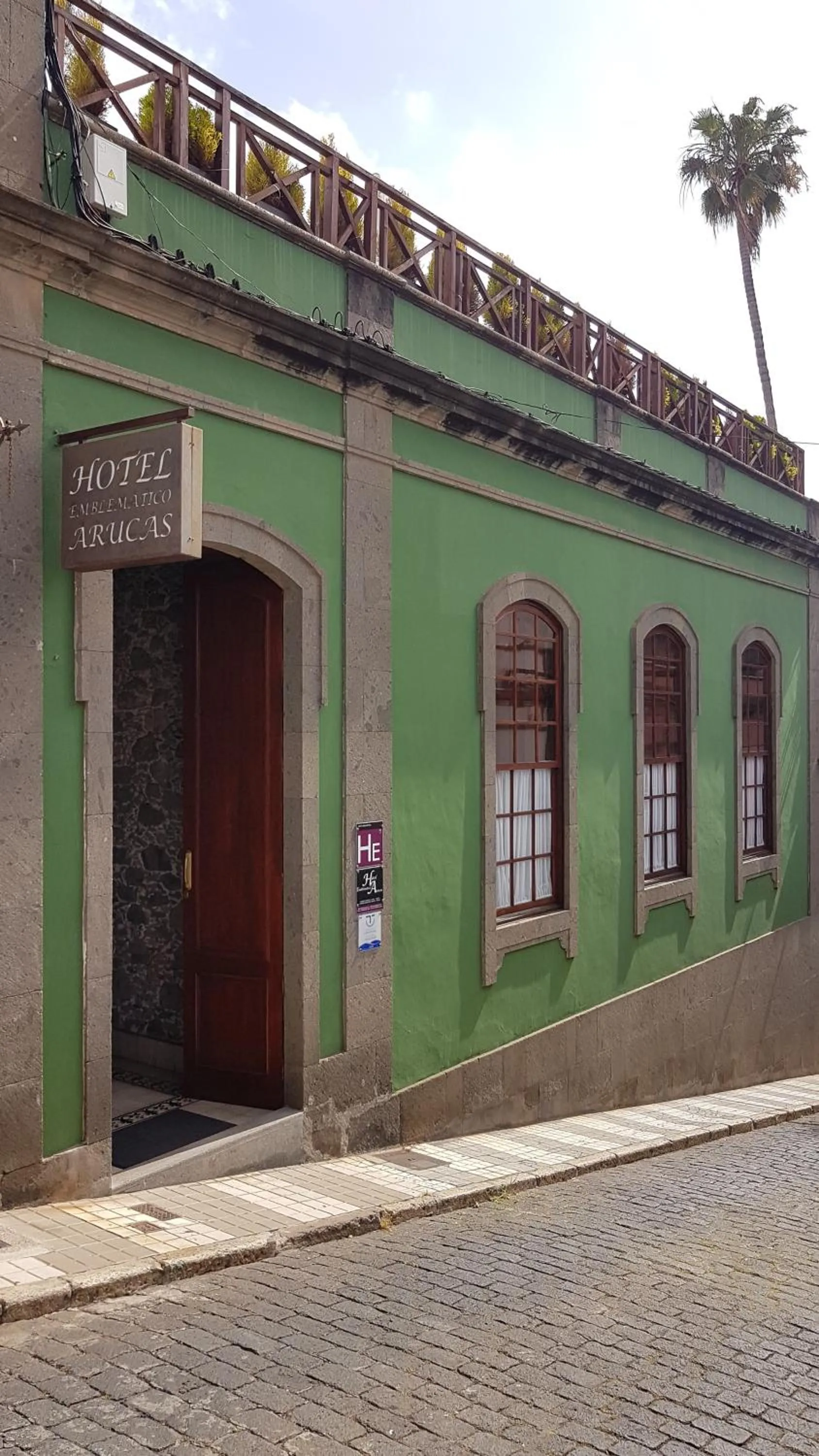 Facade/entrance in Hotel Emblemático Arucas
