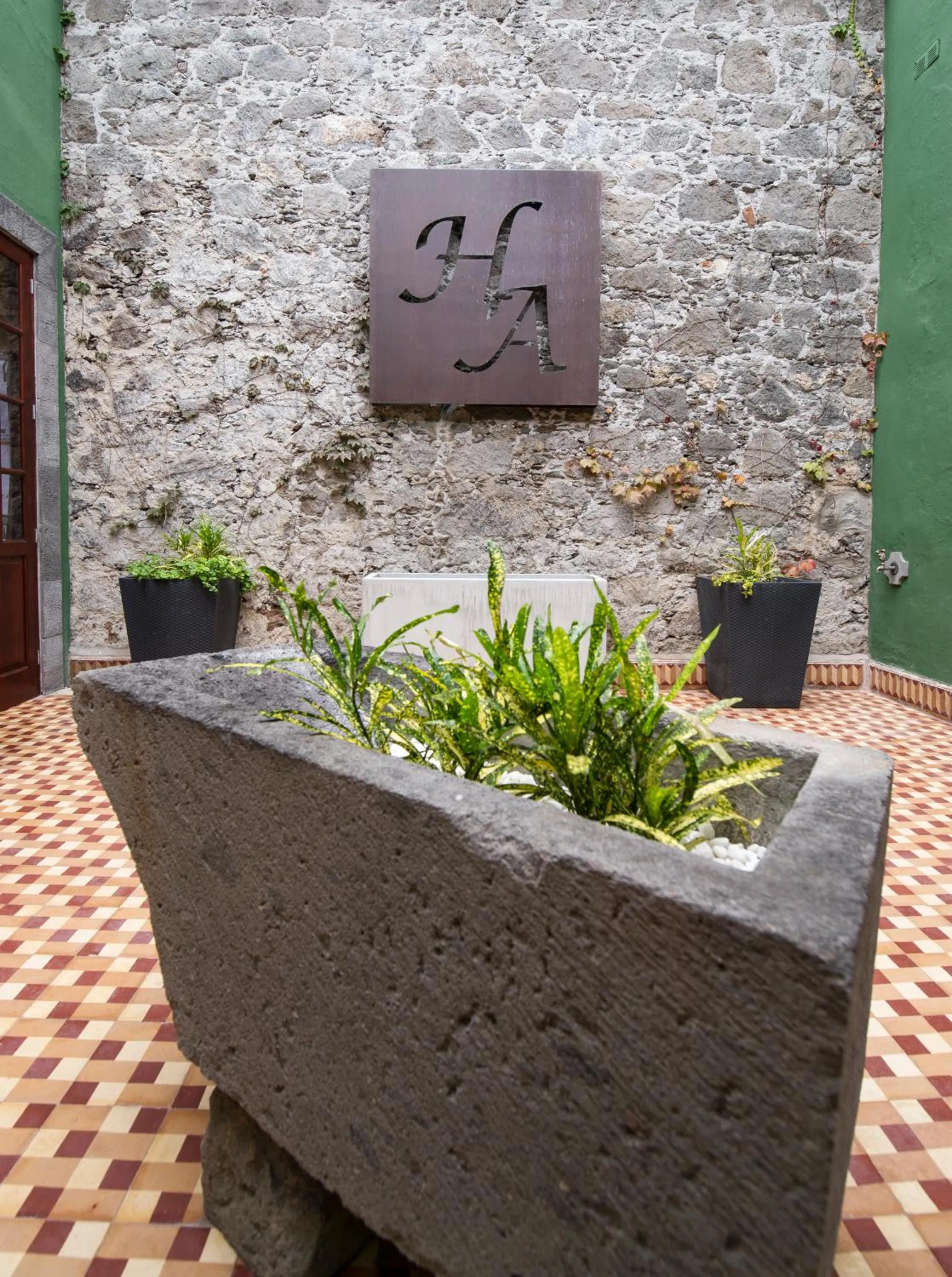 Patio in Hotel Emblemático Arucas