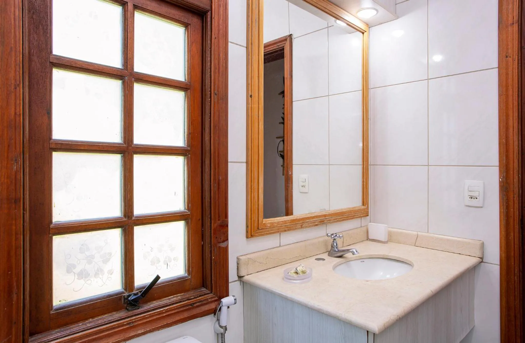 Bathroom in Hotel Alemão Beach de Ilhabela