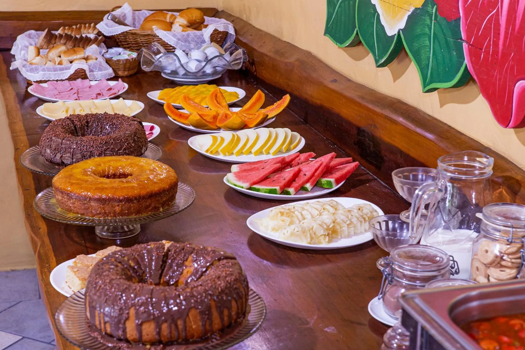 Breakfast in Hotel Alemão Beach de Ilhabela