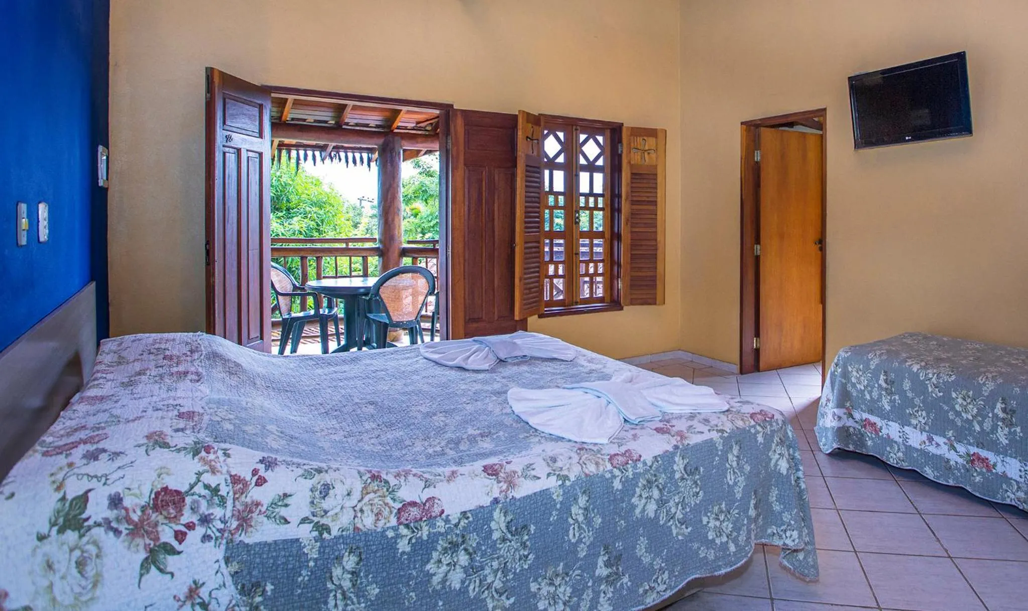 Bed in Hotel Alemão Beach de Ilhabela