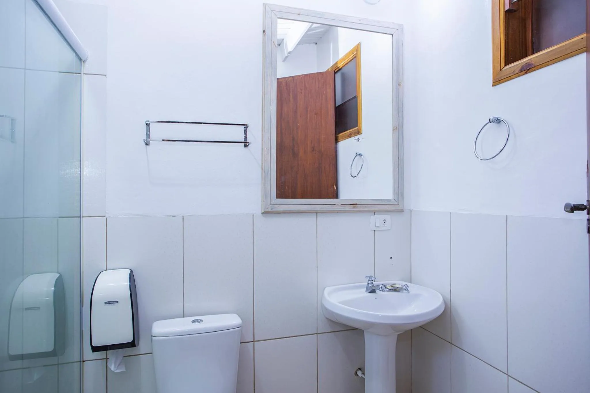 Bathroom in Hotel Alemão Beach de Ilhabela