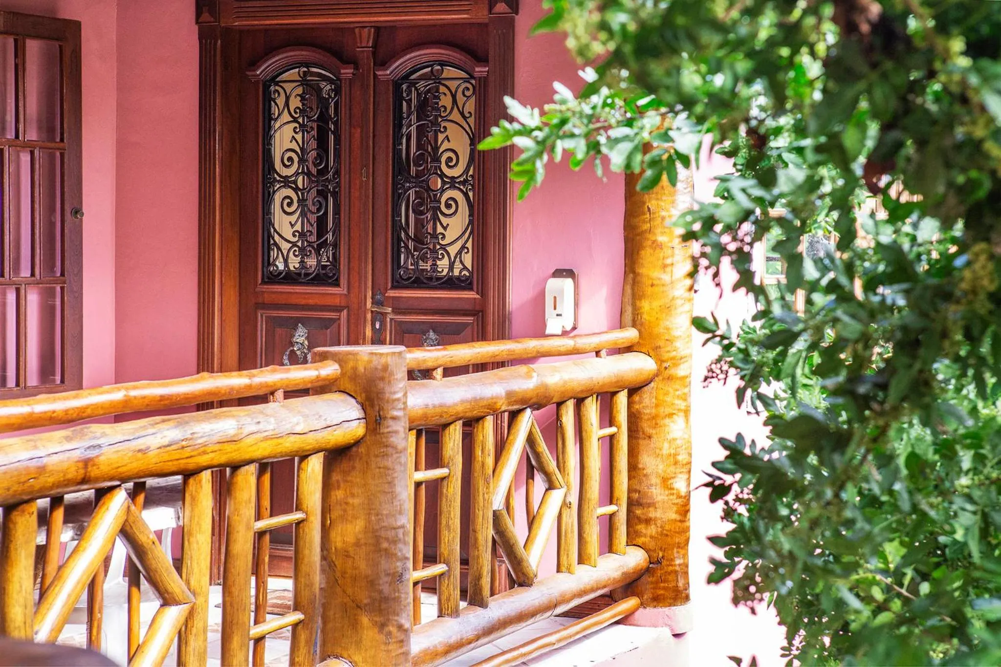 Balcony/Terrace in Hotel Alemão Beach de Ilhabela
