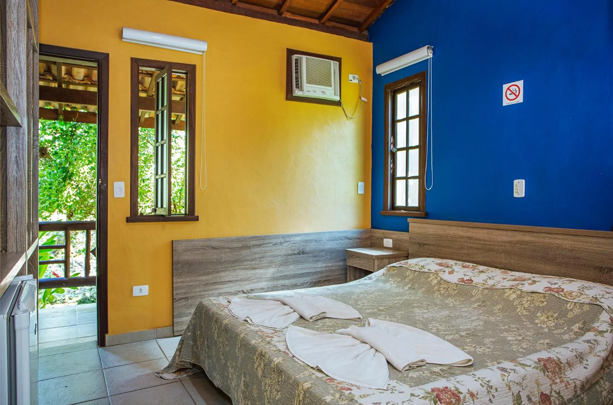 Bed in Hotel Alemão Beach de Ilhabela