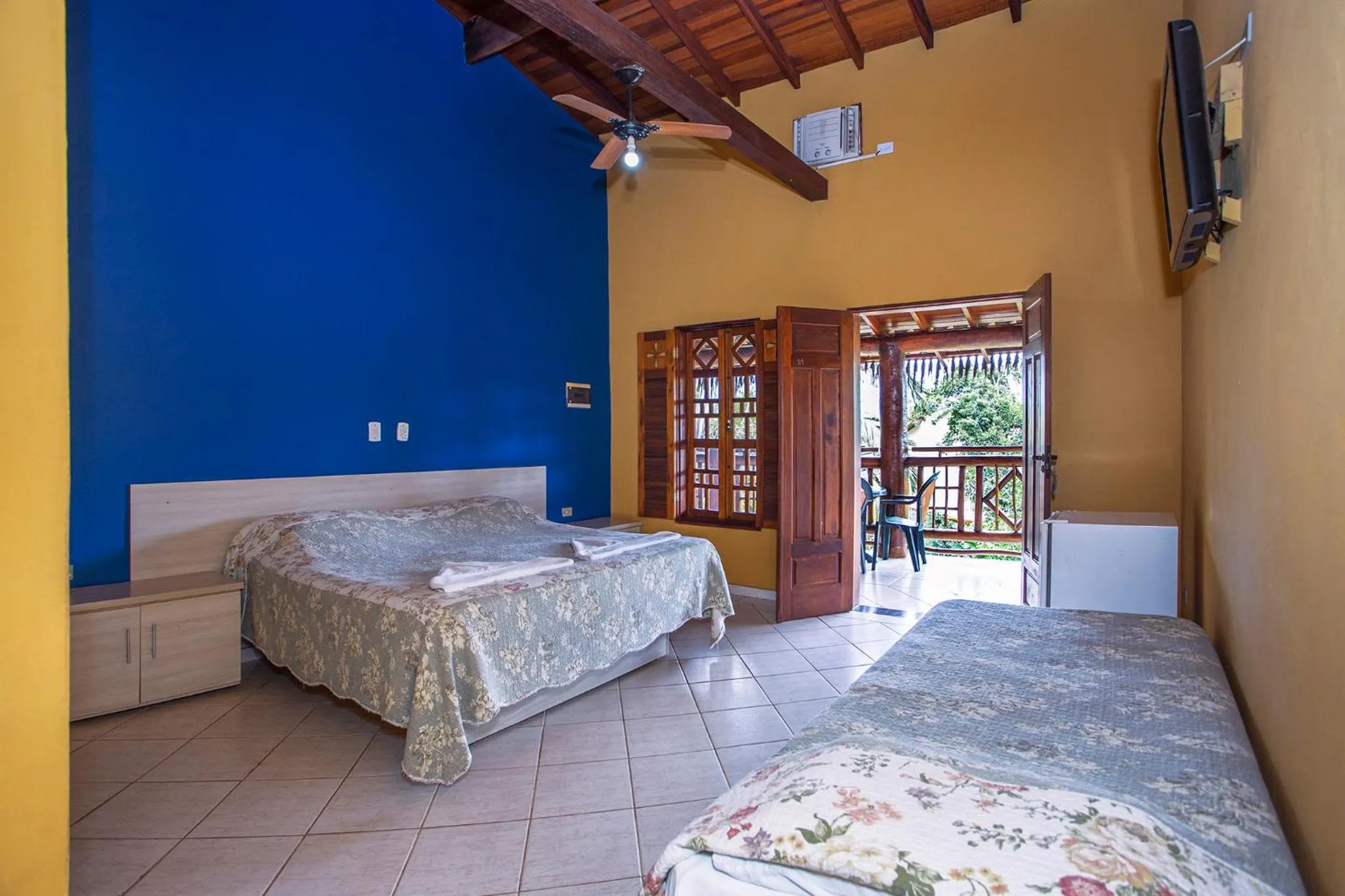 Bed in Hotel Alemão Beach de Ilhabela