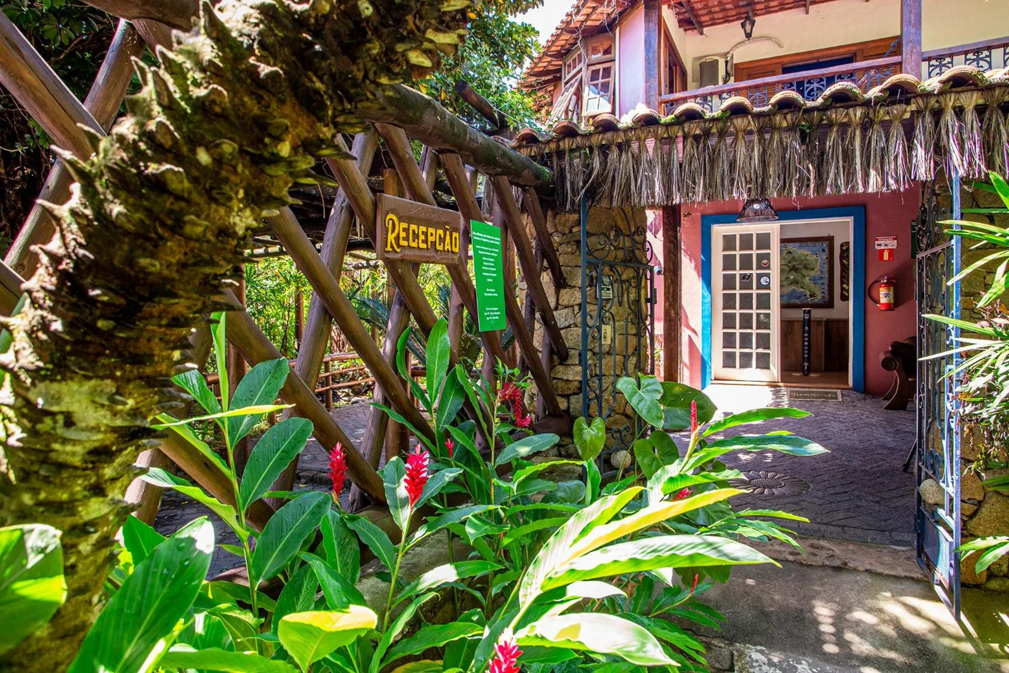 Property building in Hotel Alemão Beach de Ilhabela