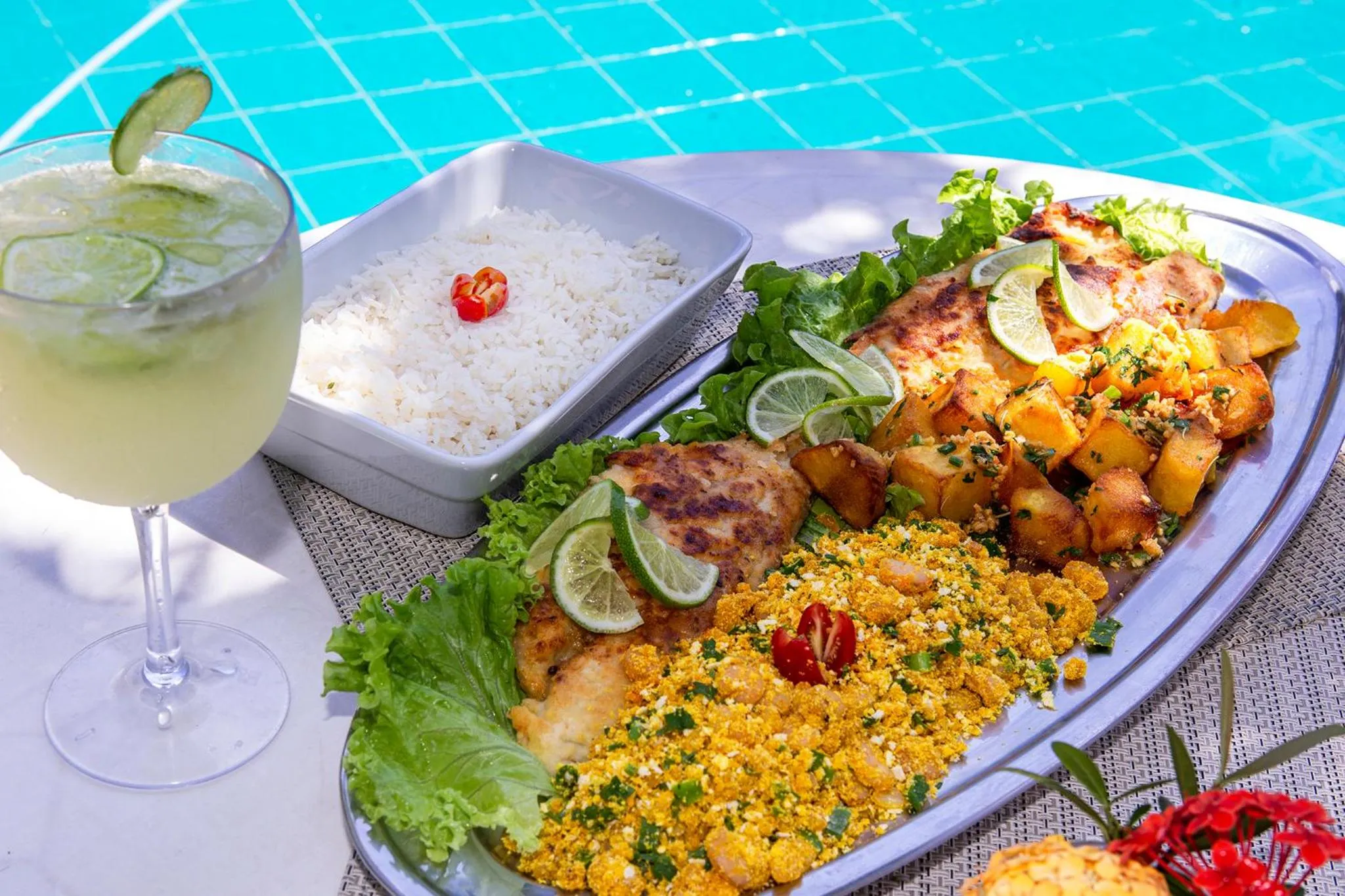 Food and drinks in Hotel Alemão Beach de Ilhabela