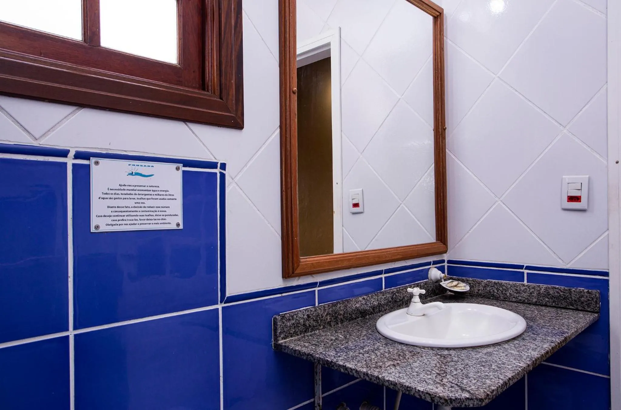 Bathroom in Hotel Alemão Beach de Ilhabela