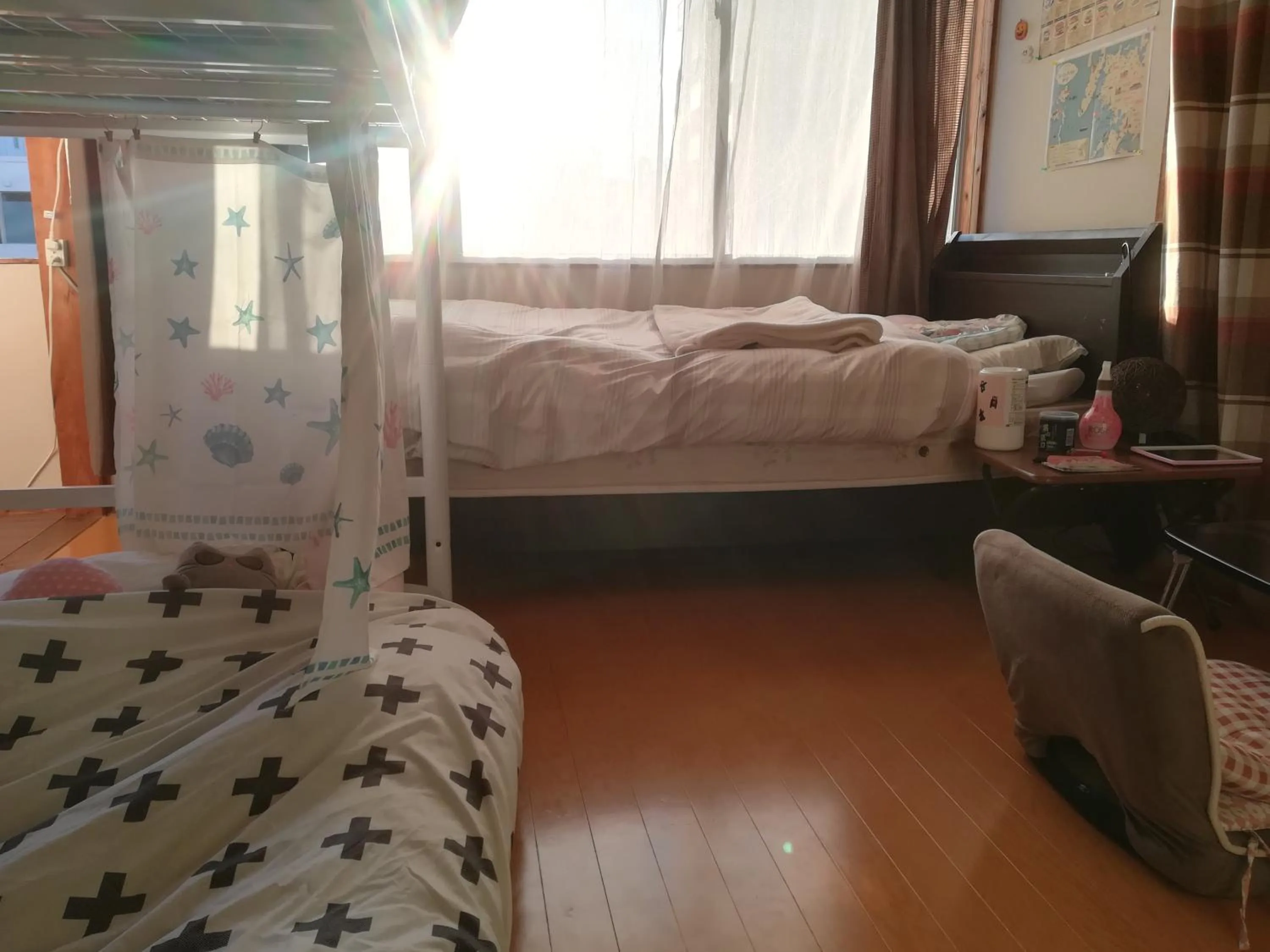 bunk bed, Bed in Credo Sasebo