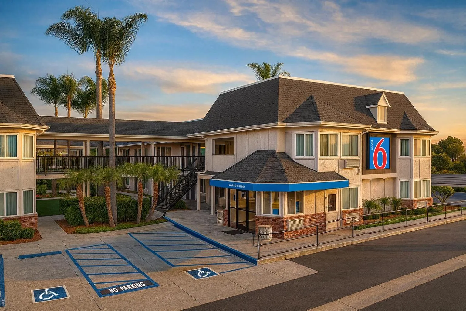Property building in Motel 6-Westminster, CA - North