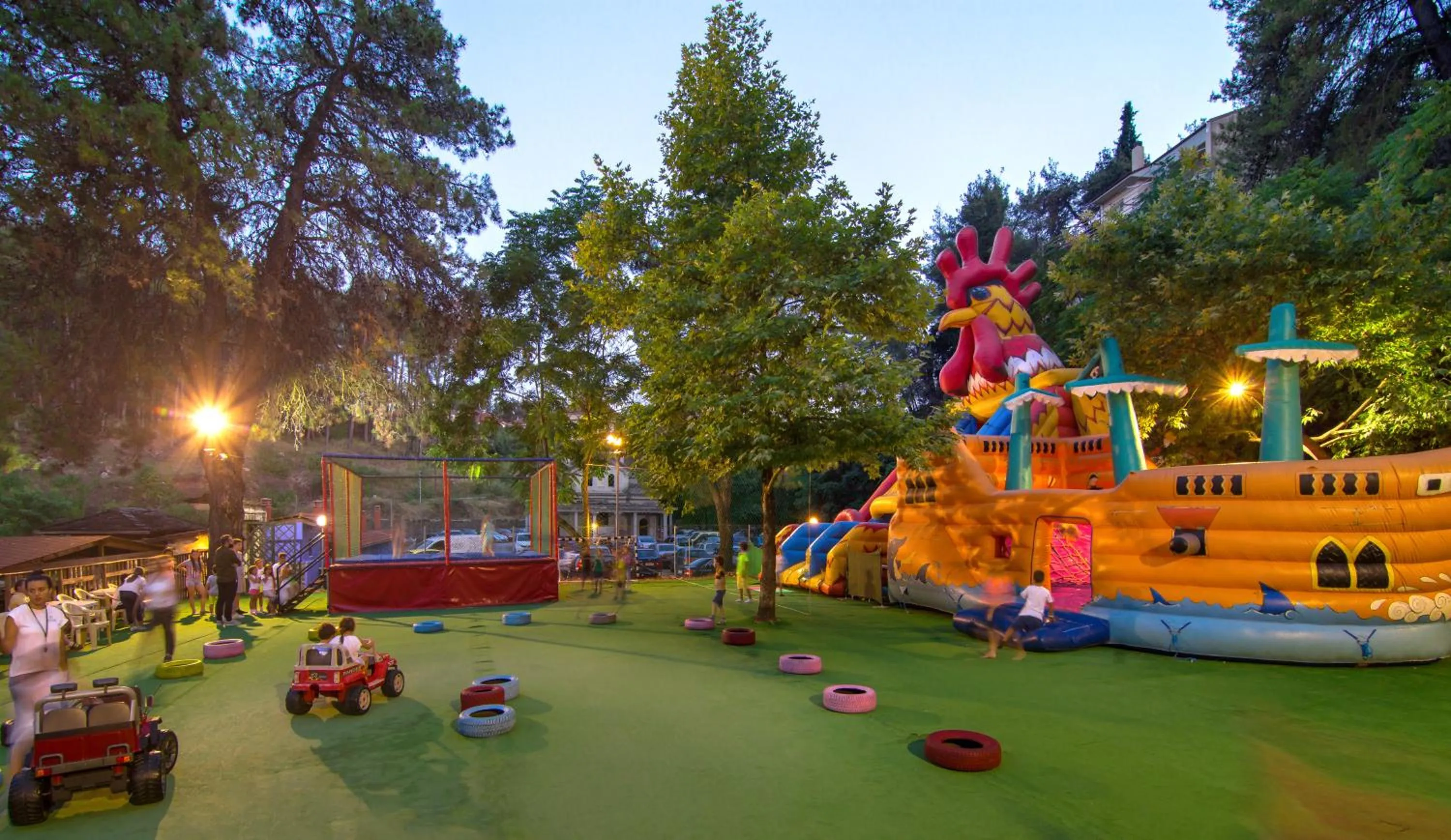 Children play ground in Frontzu Politia