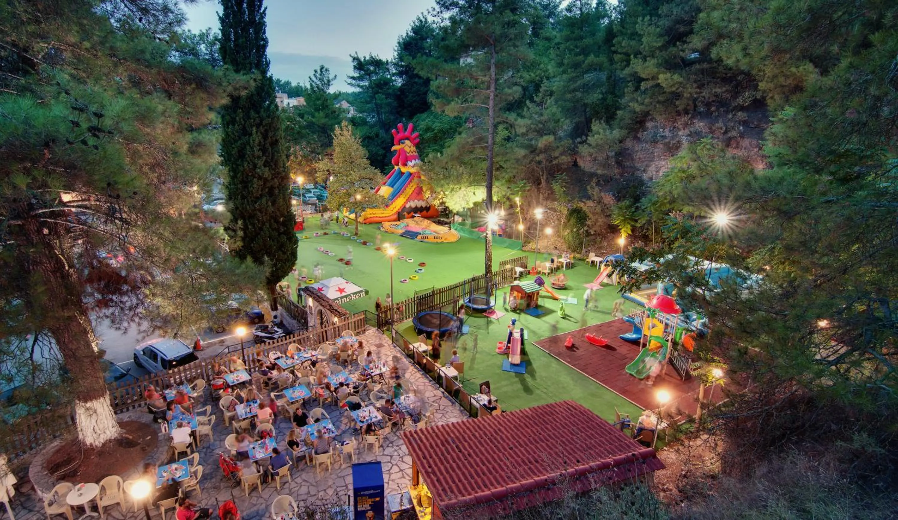 Bird's eye view in Frontzu Politia