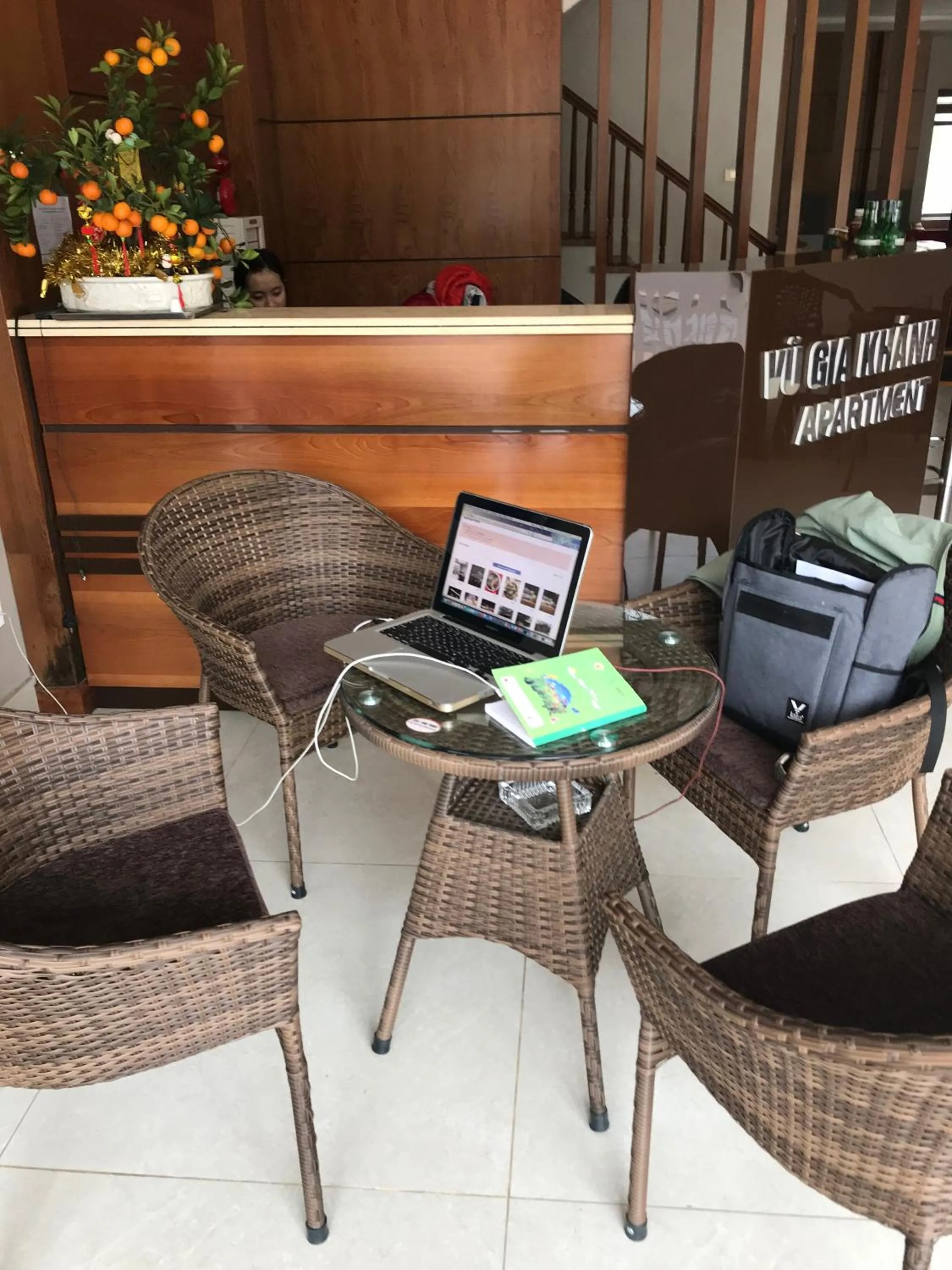 Living room in Vu Gia Khanh Apartment