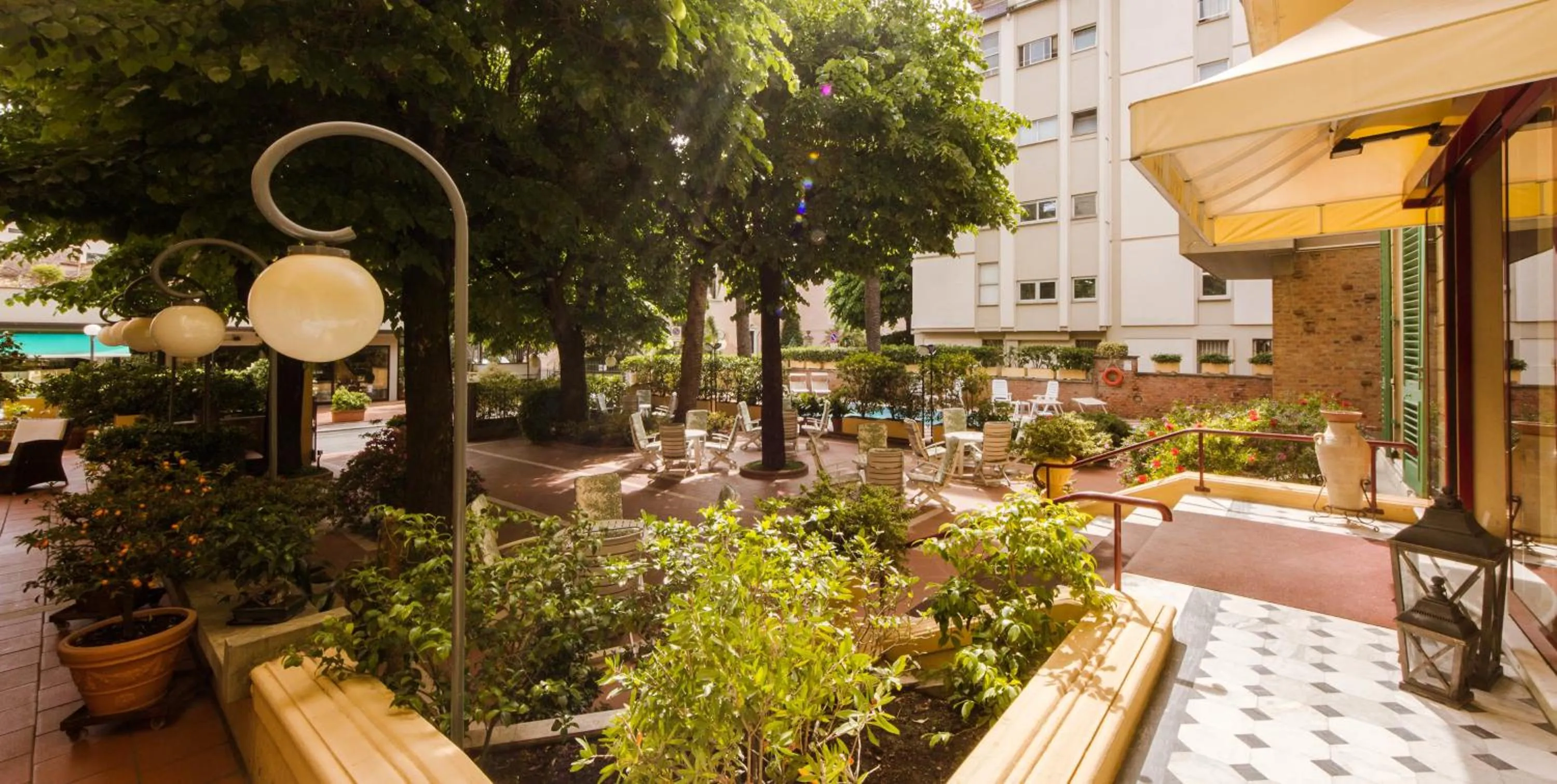 Garden in Hotel Reale
