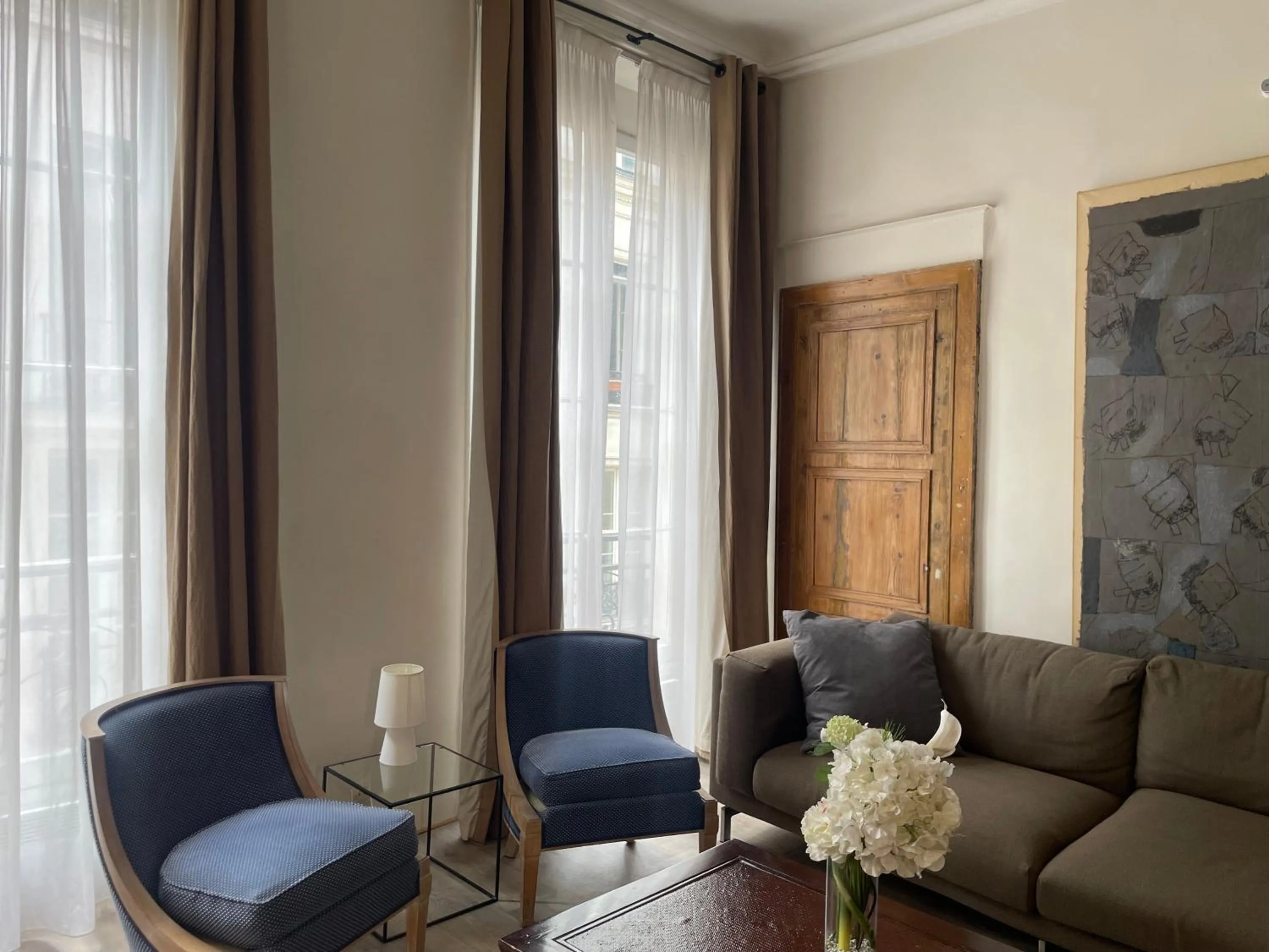 Living room in Hôtel Du Jeu De Paume